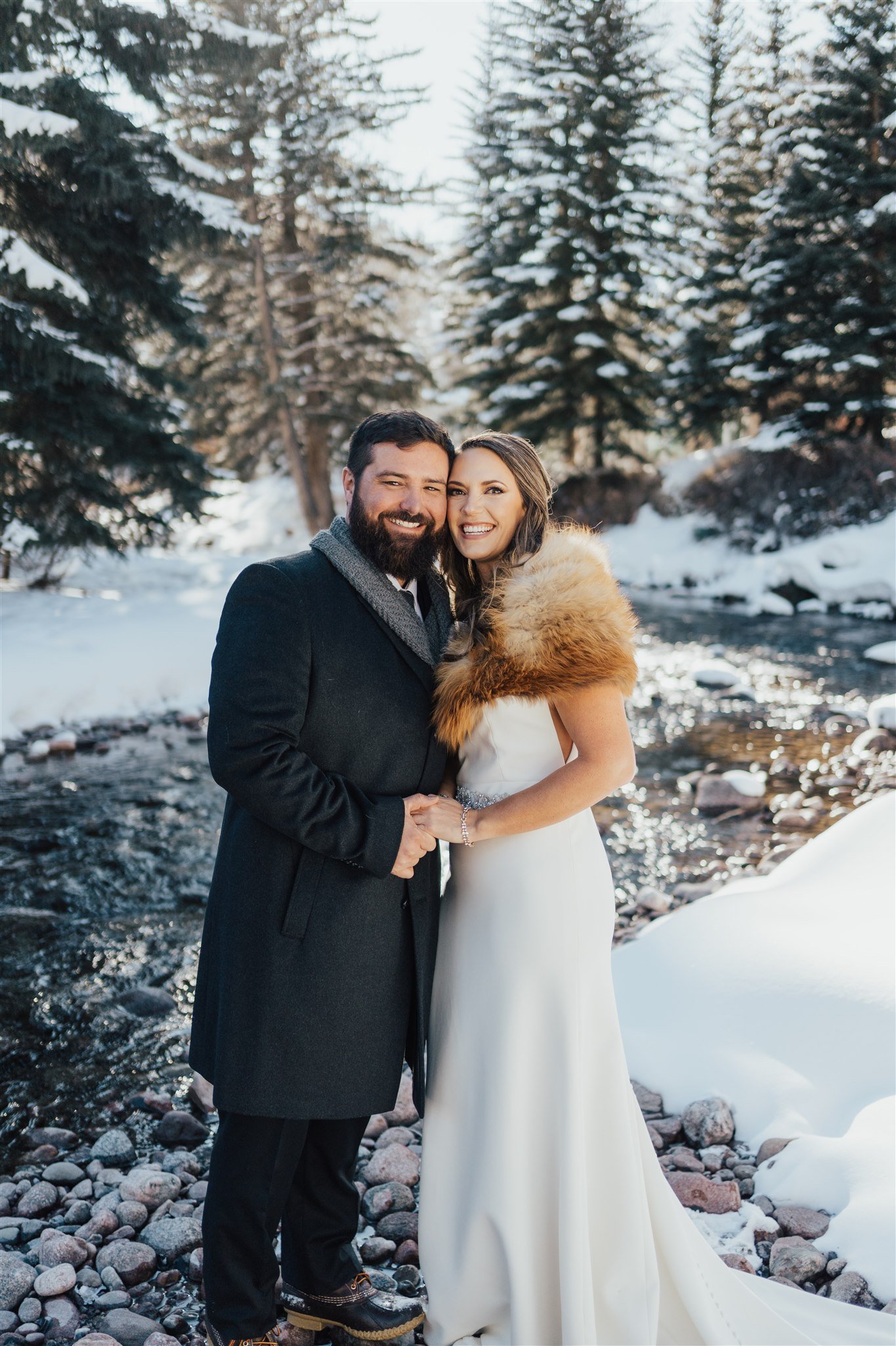  Vail wedding winter ceremony mountain elopement  