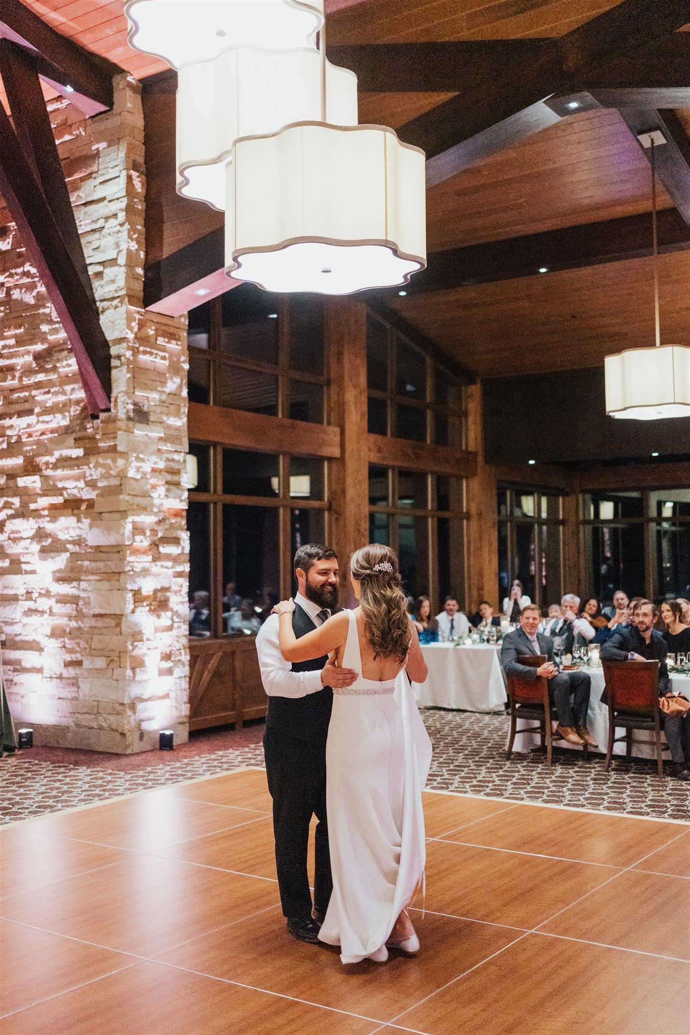  Anne Barge first dance reception vail lodge 