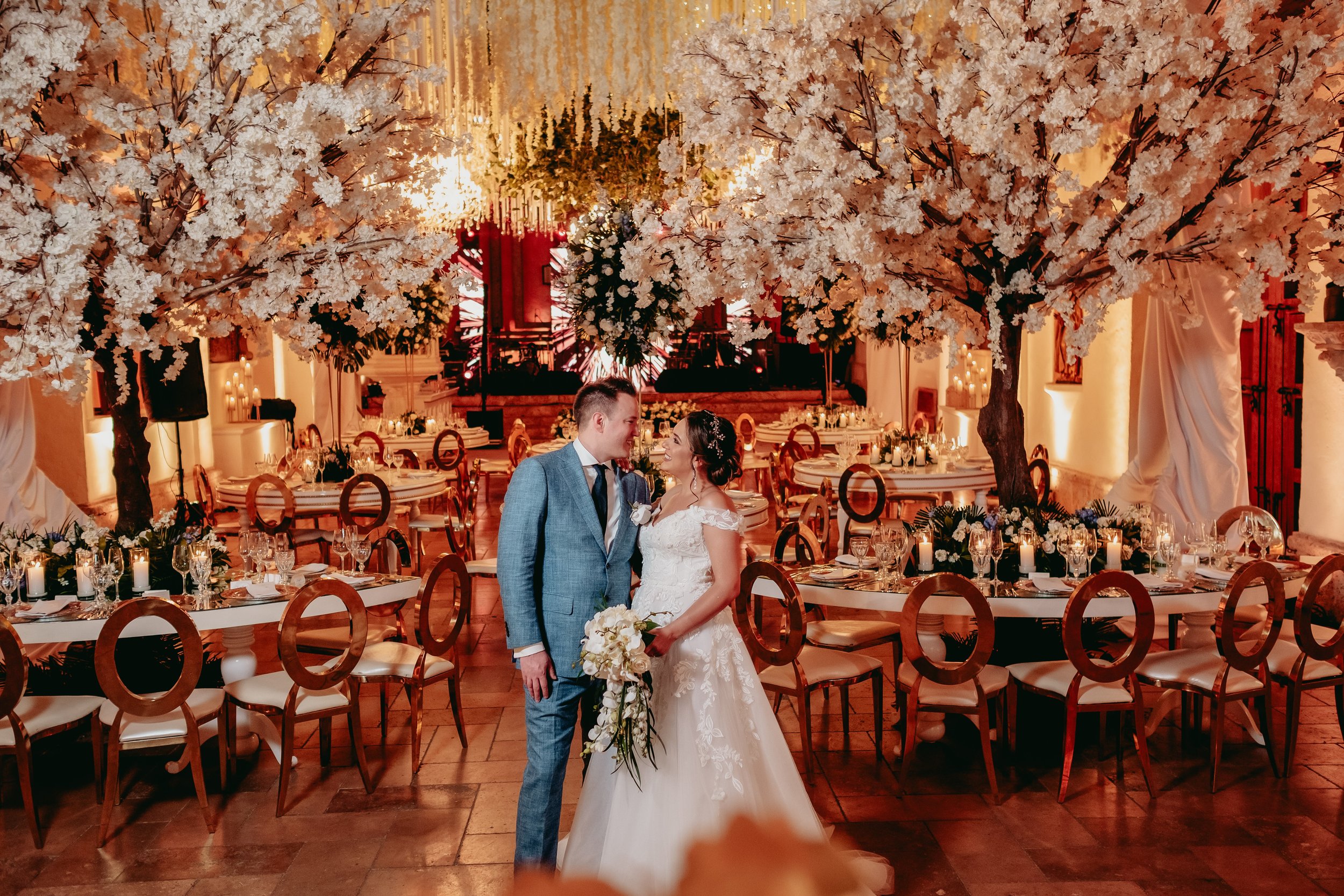  ceiling florals glam wedding destination 