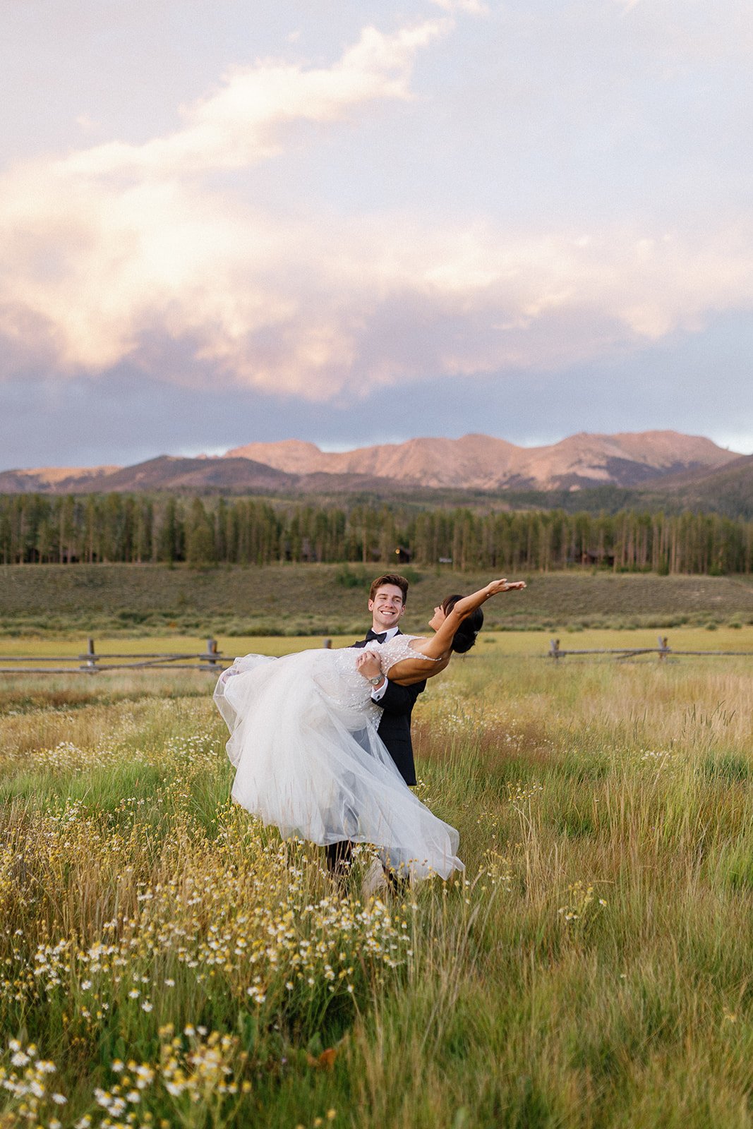  Liz Martinez Liz Martinez bridal Liz Martinez Indigo tulle aline wedding gown beaded wedding gown Devils thumb ranch Colorado weddings  