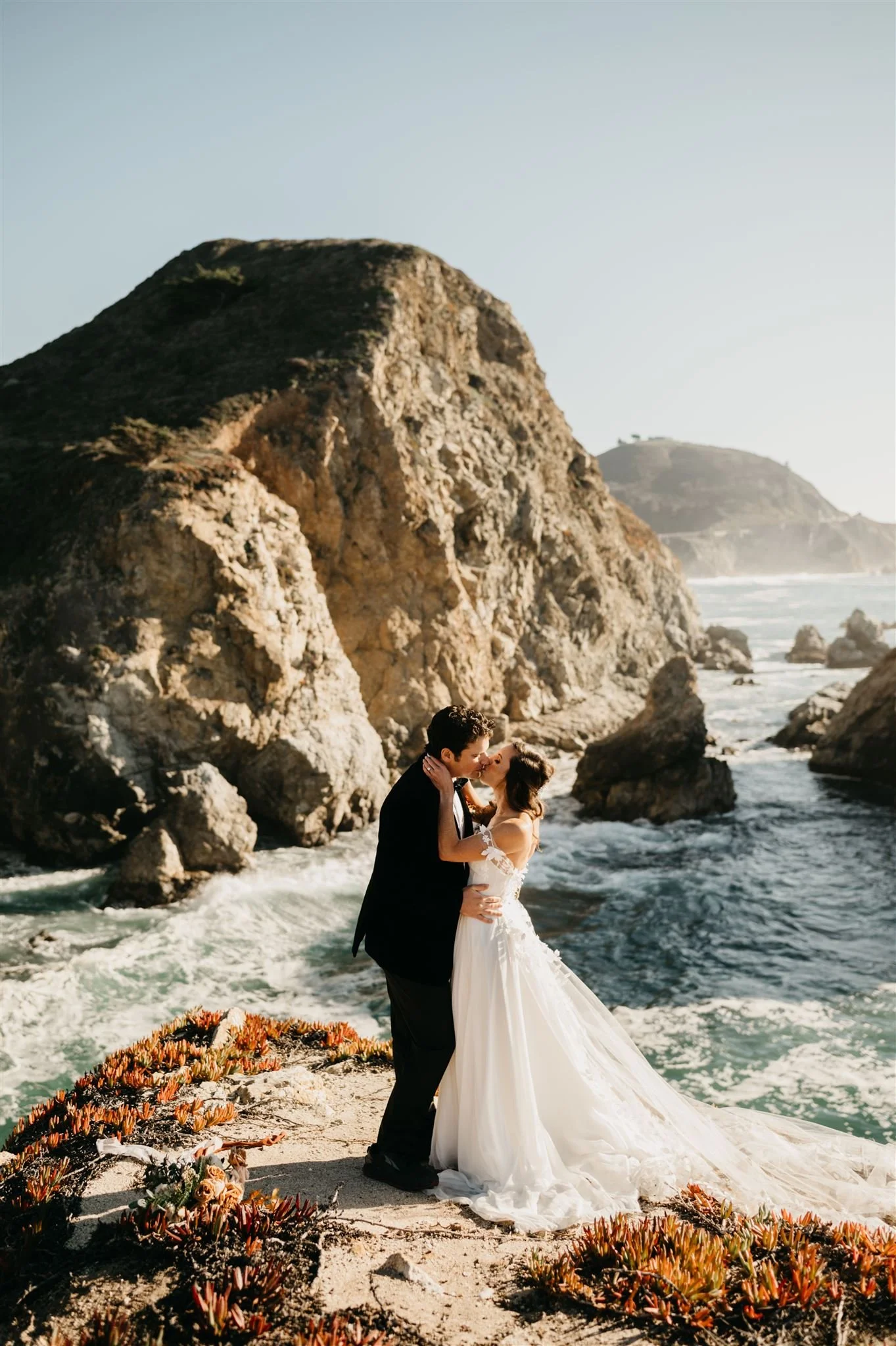 Tiffany & Stephen's Enchanting Big Sur Elopement