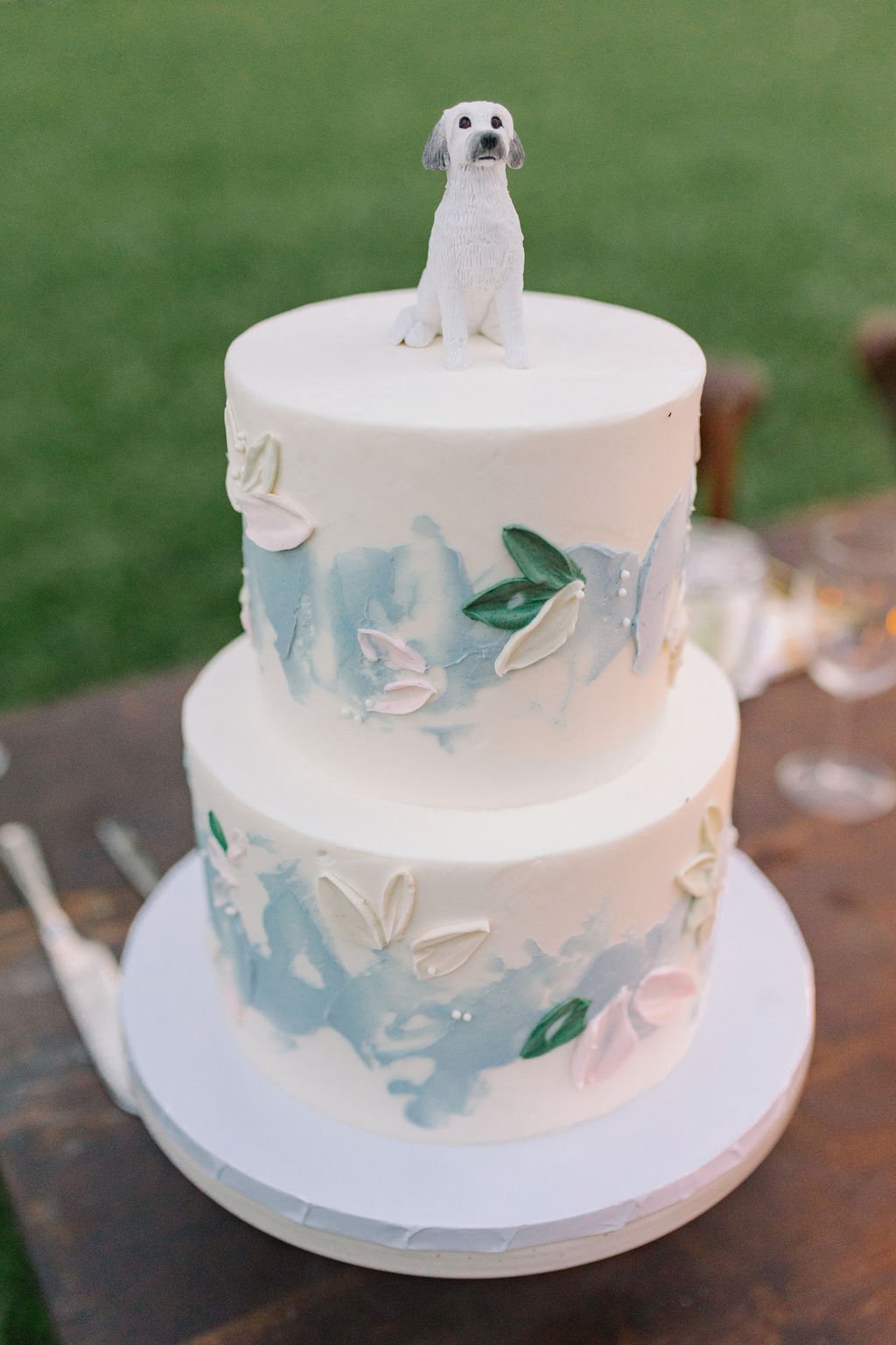  2024 wedding cake cake topper ideas dog wedding cake topper 