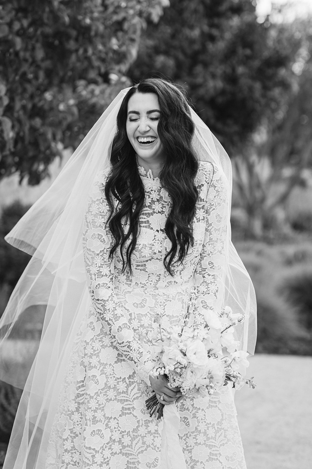  Lela Rose Lela Rose Bridal Lela Rose The Crawford Aline wedding dress lace wedding dress long sleeve wedding dress 2024 bride 2024 wedding California wedding 