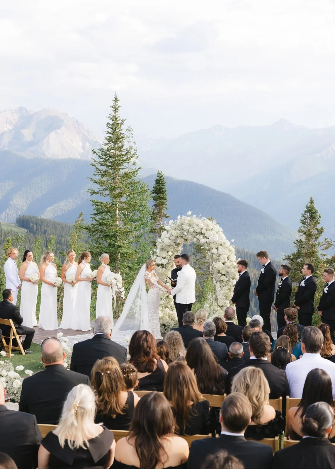 Aspen, Colorado Wedding at The Little Nell // Galia Lahav Cali Wedding Dress