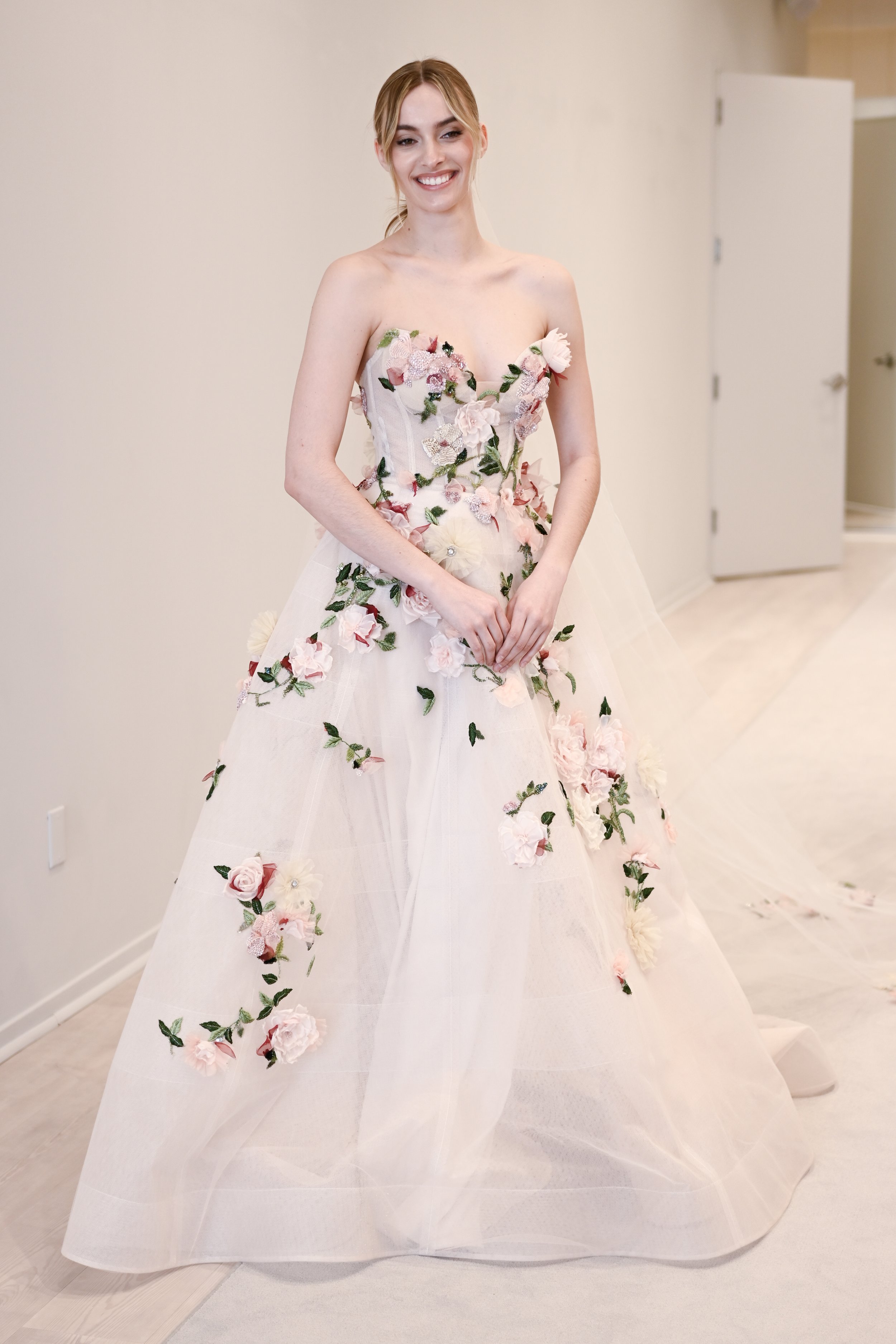 New Monique Lhuillier Wedding Dresses, Plus Past Collections