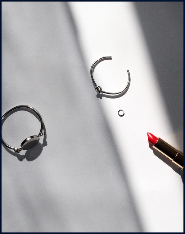 Photo by me. Céline bracelets and Stone Paris earring. 