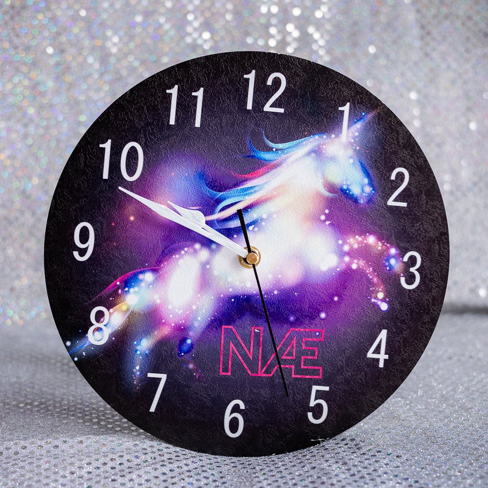 NAE Unicorn Clock