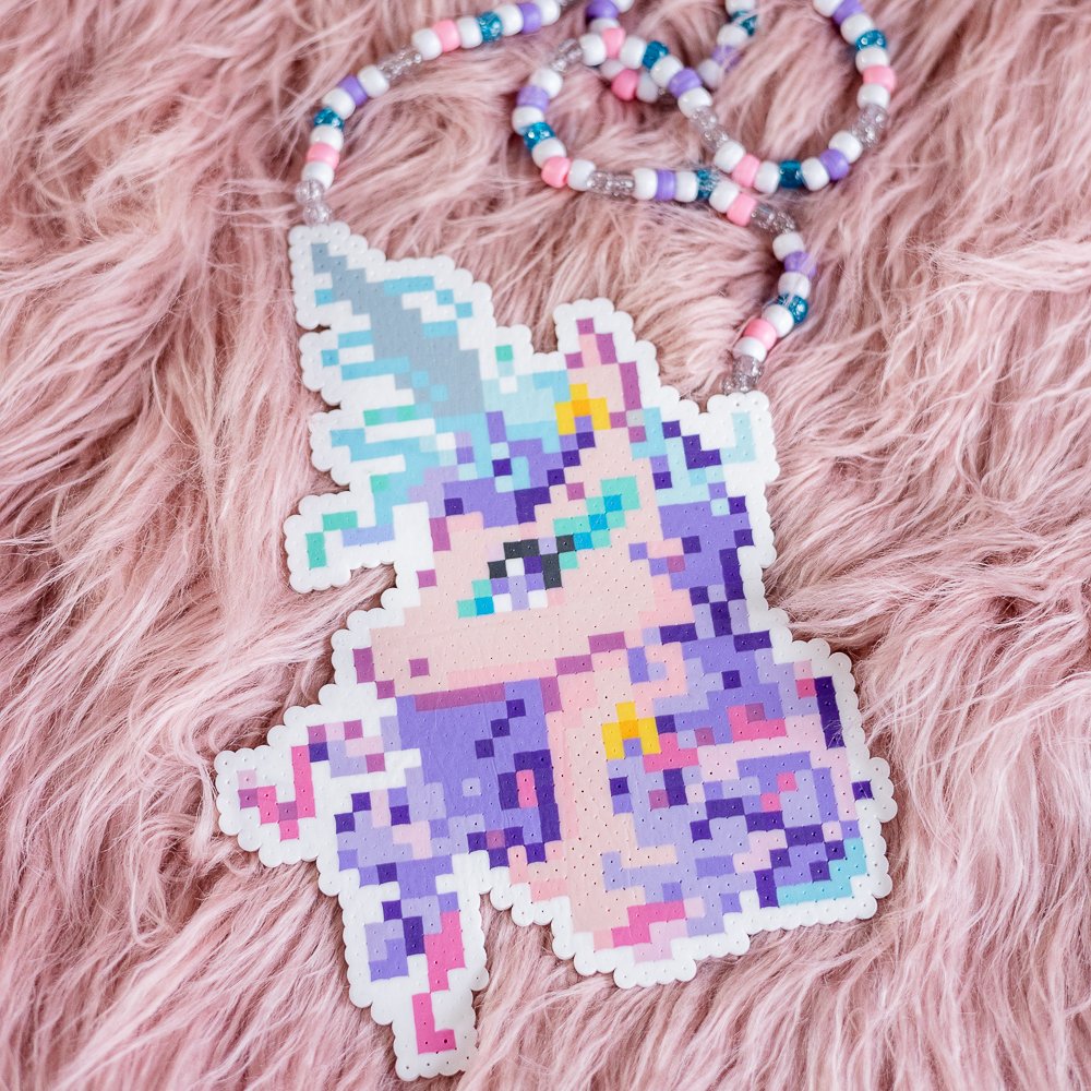 Light Side Unaecorn Perler