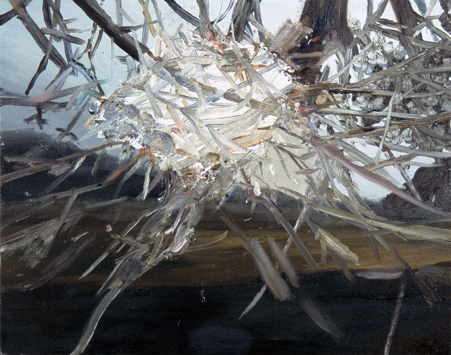 Mount Vernon , 2004, oil on canvas, 16 x 20 inches