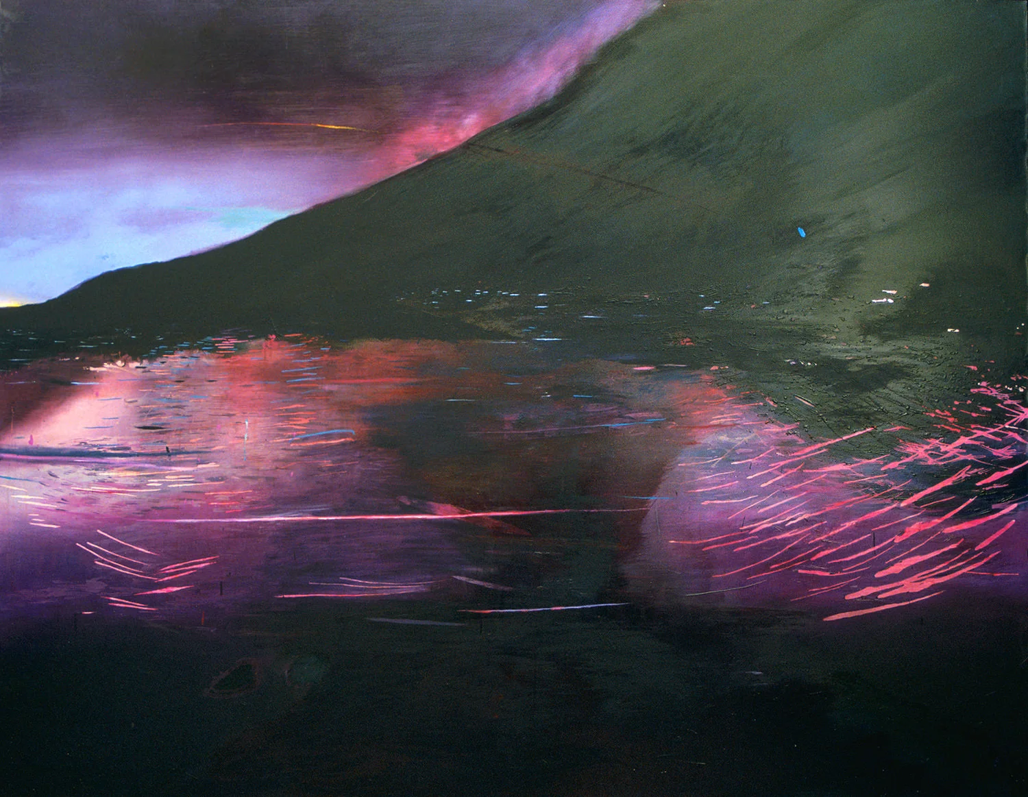 Mount Washington , 2004, oil on canvas, 84 x 108 inches