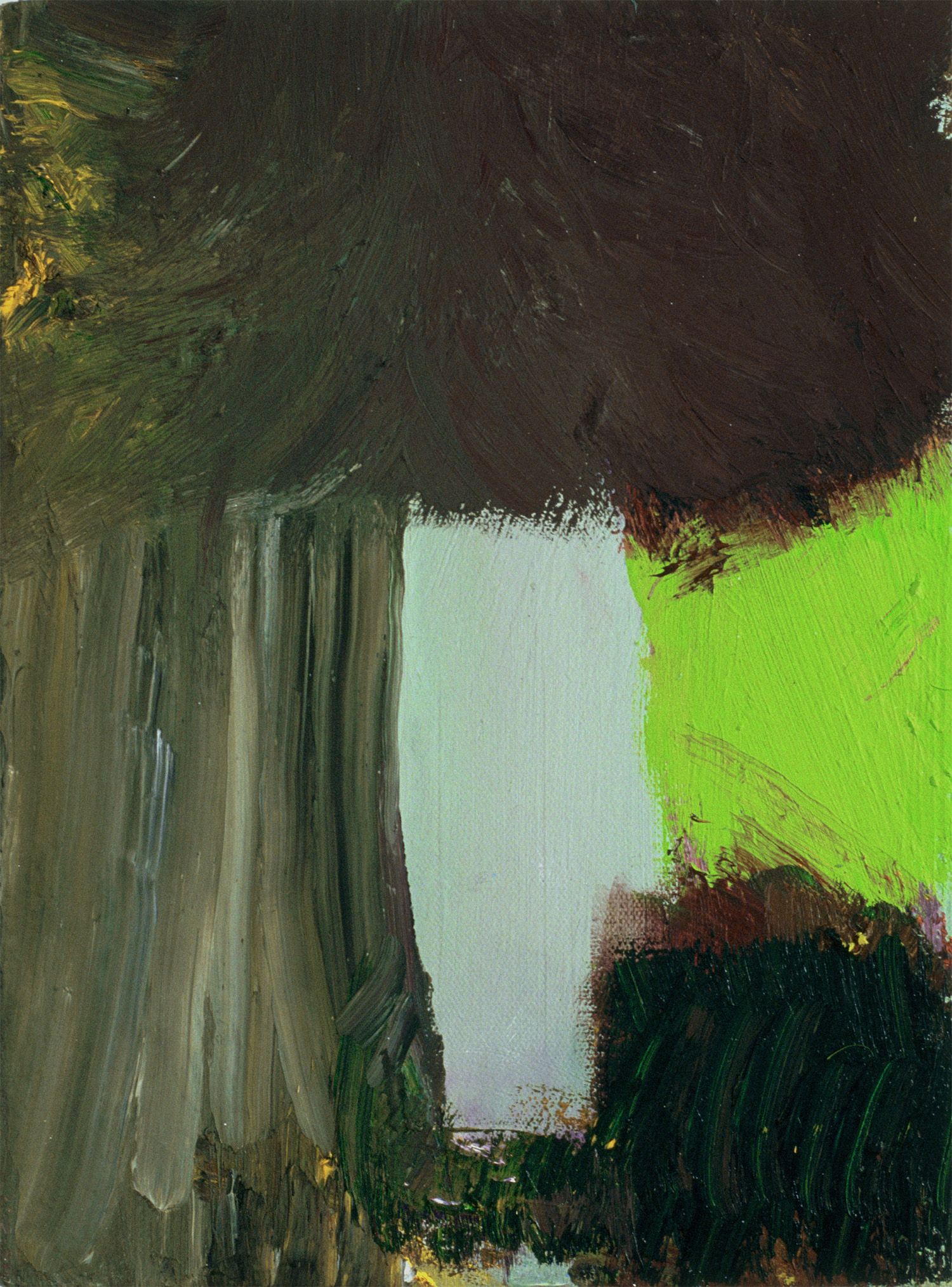   Davis-Besse , 2005, oil on canvas, 12 x 10 inches 