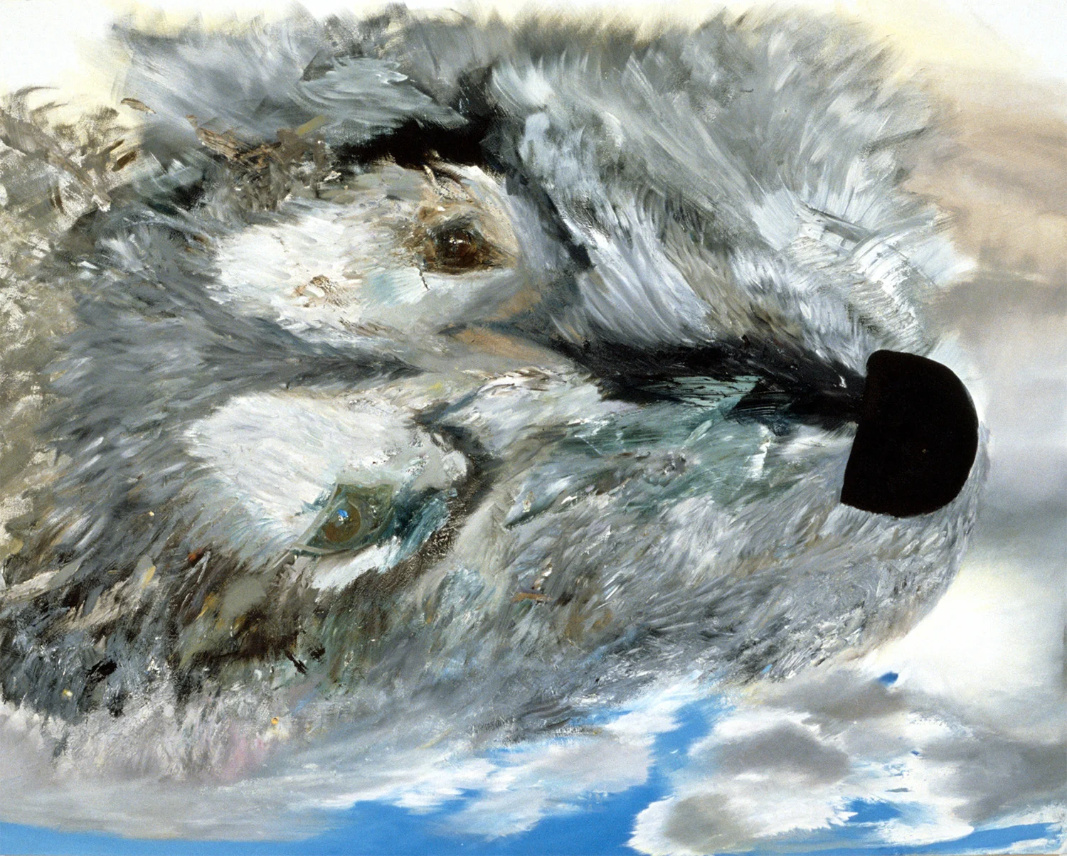 Pace , 2005, oil on canvas, 96 x 120 inches