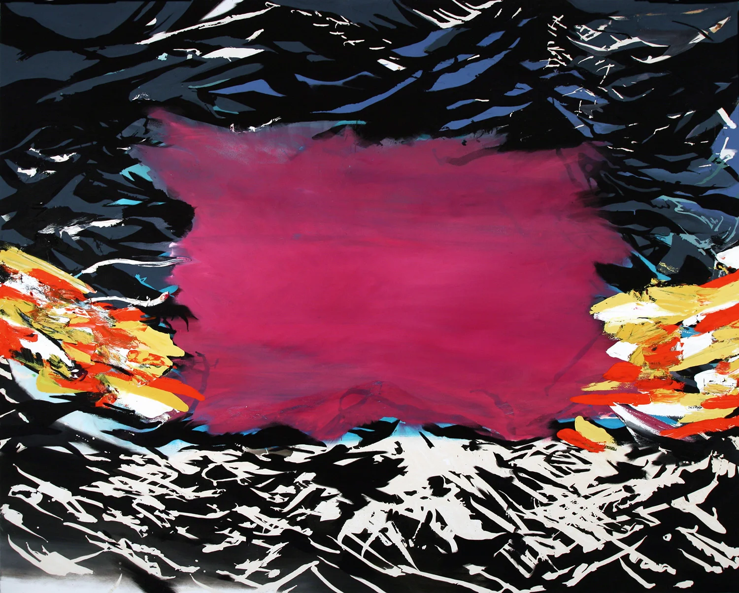 Untitled , 2006, oil on canvas, 96 x 120 inches