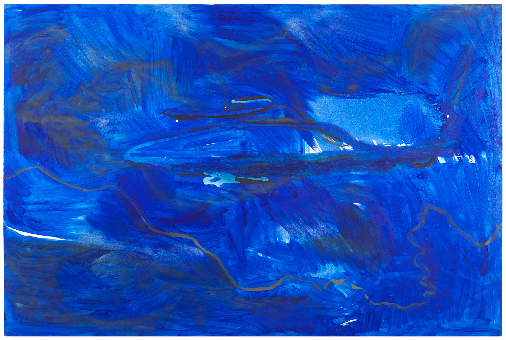  Field 3, 2011, oil on canvas, 48 x 72 inches 