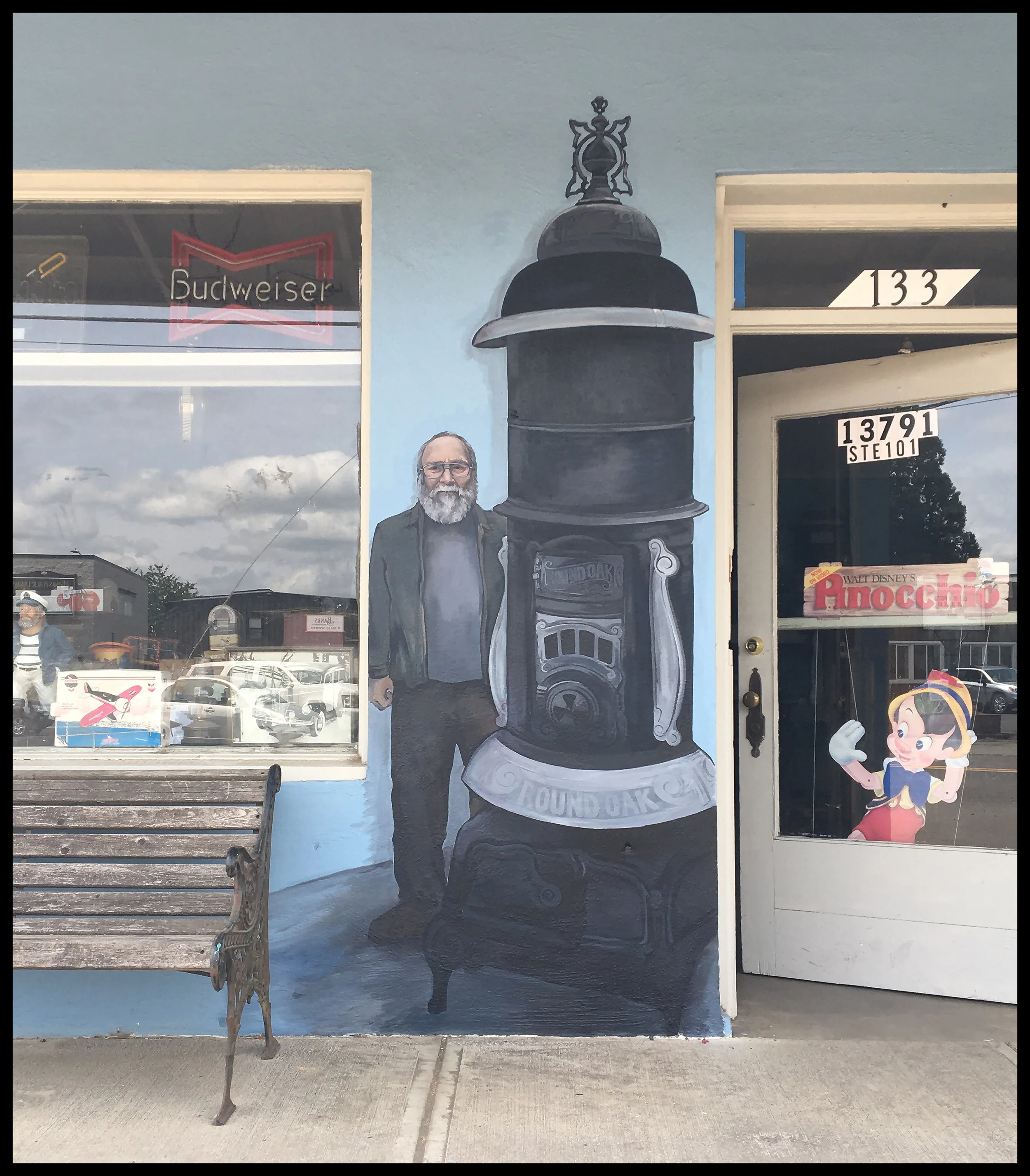  Detail from an antiques store in Banks Oregon 