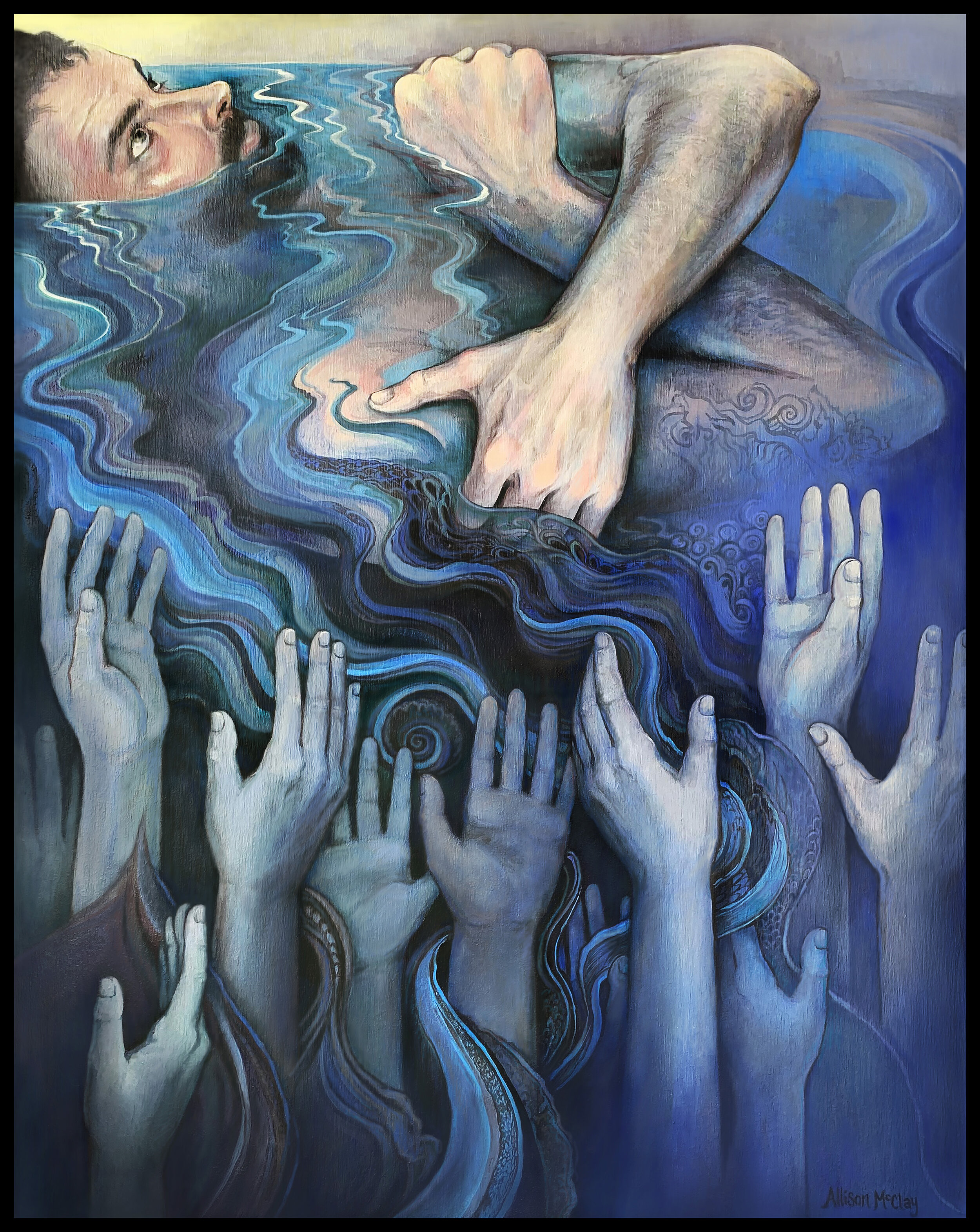 You Won’t Float, currently on display in “Fears and Phobias” show