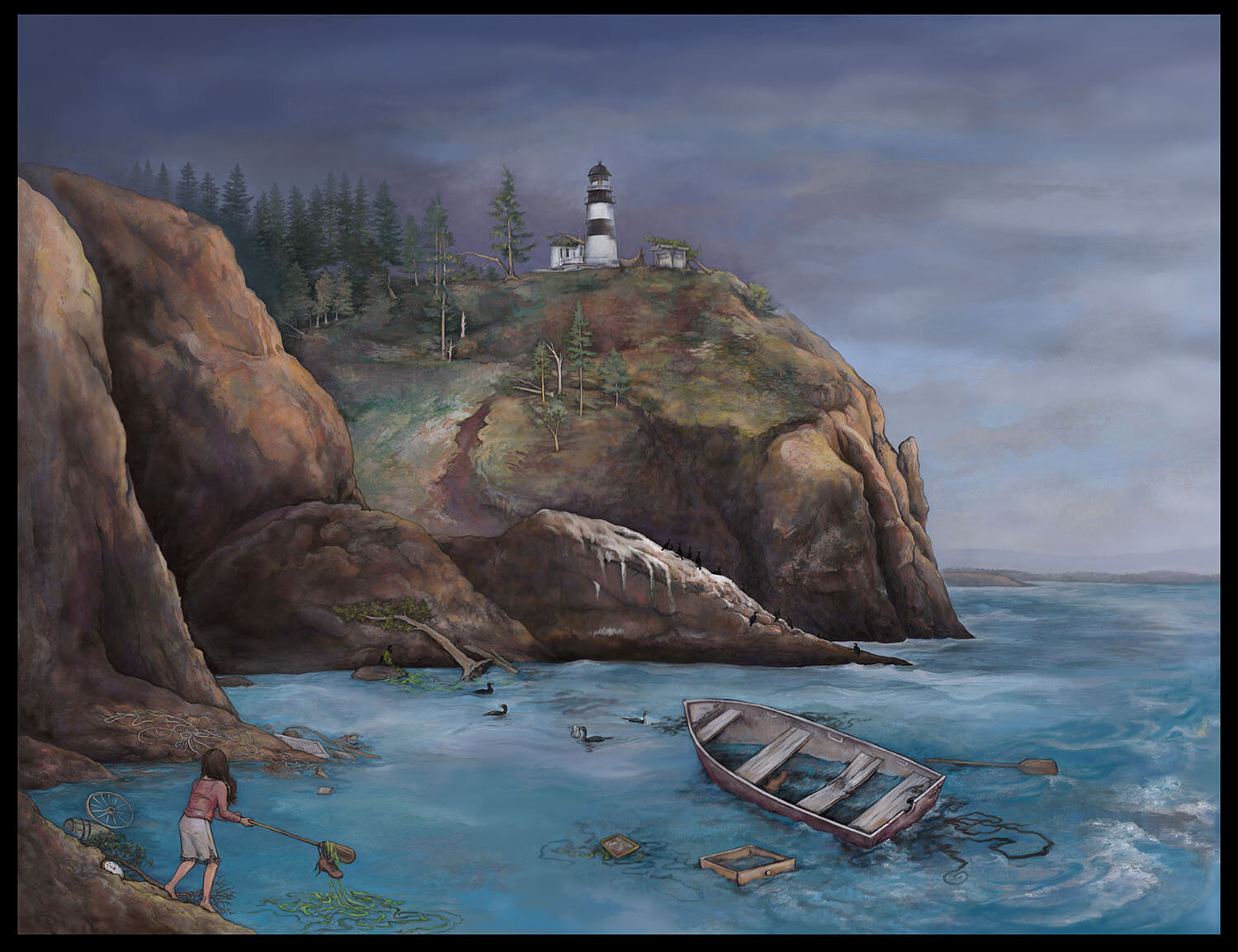 “A Disappointment,” a reimagining of a piece I made for Cape Disappointment State Park