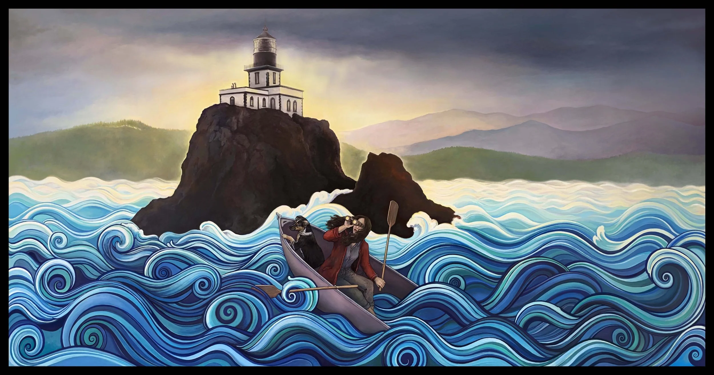  “Tilly,” on display at Iggy’s in Seaside Oregon 