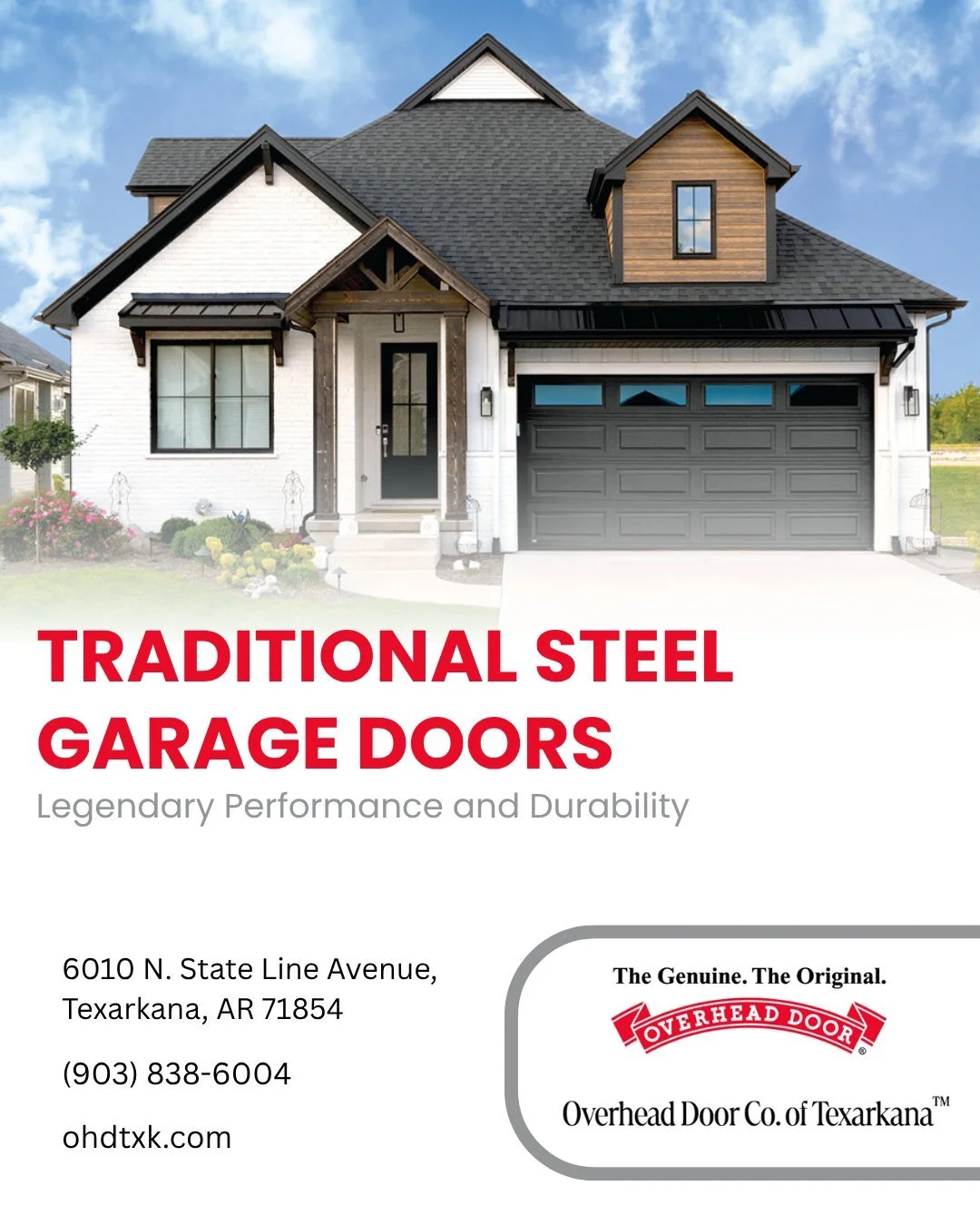 If you've been considering a new garage door, now&rsquo;s the perfect time to upgrade. A new door doesn&rsquo;t just boost your home&rsquo;s curb appeal&mdash;it also adds value, improves energy efficiency, and enhances security. Whether you&rsquo;re