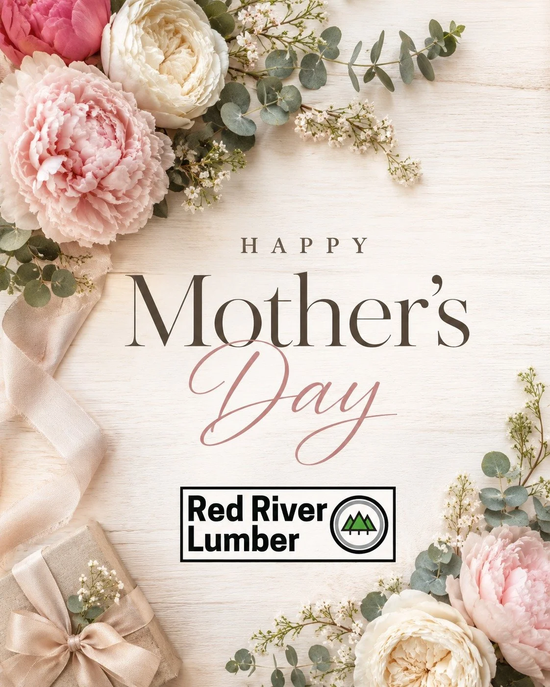 Happy Mother&rsquo;s Day from Red River Lumber

Wishing you a peaceful day surrounded by the people who matter most.