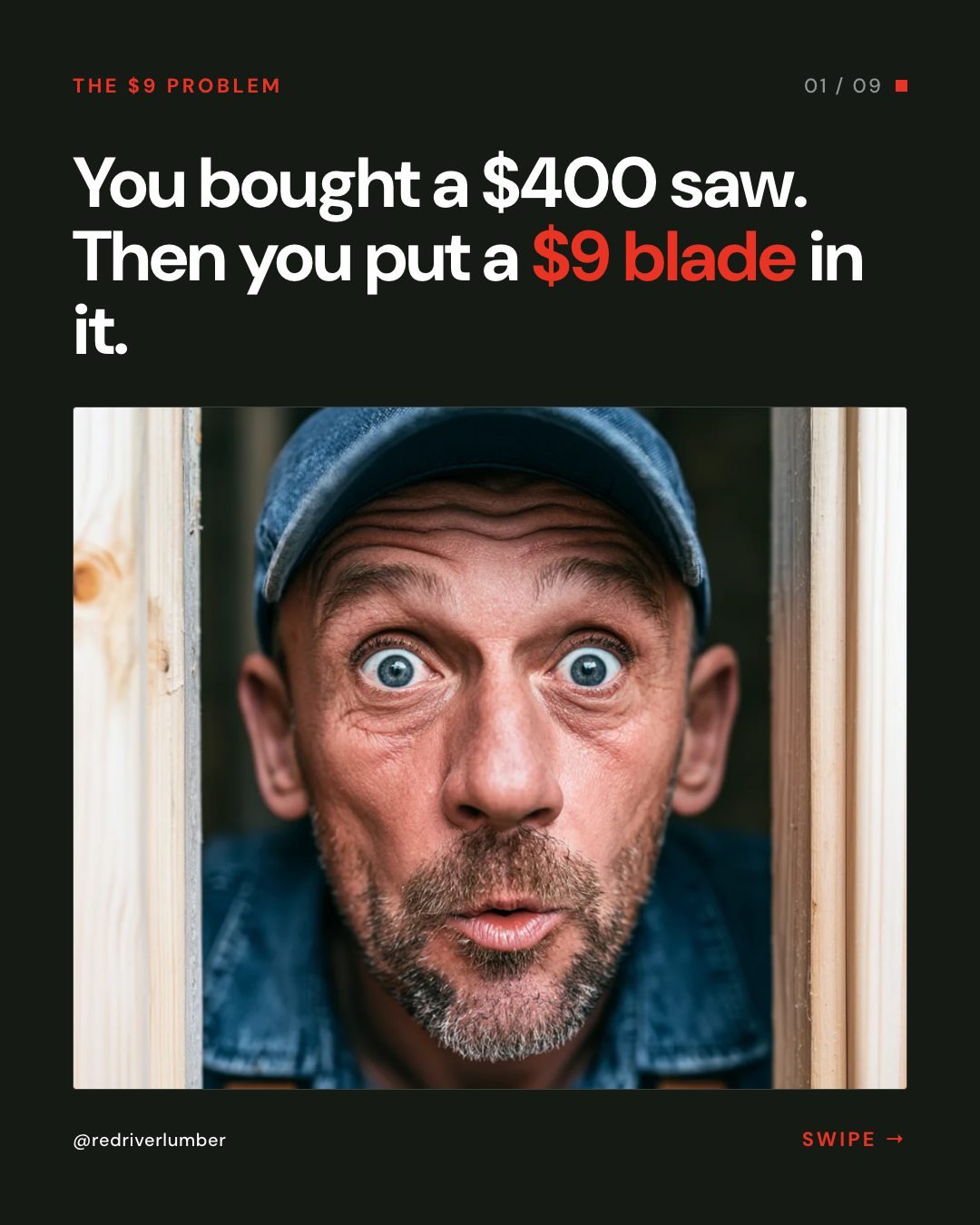 Unpopular opinion: the blade in your saw matters more than the saw.

You'll drop $400 on a cordless circ, then feed it a $9 blade and wonder why the cut's rough, the battery's dead, and you're back up the ladder swapping it out. The blade does the cu