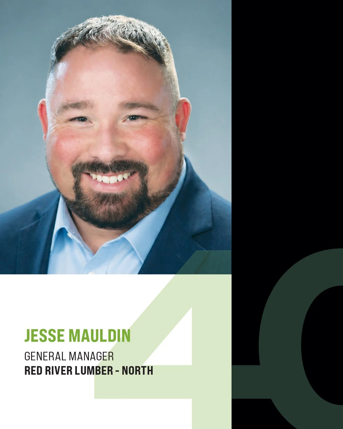 Congratulations to our own Jesse Mauldin on being named to @lbmjournal 40 Under 40.

This recognition highlights young leaders who are making an impact in the lumber and building materials industry, and Jesse has earned his place on that list through