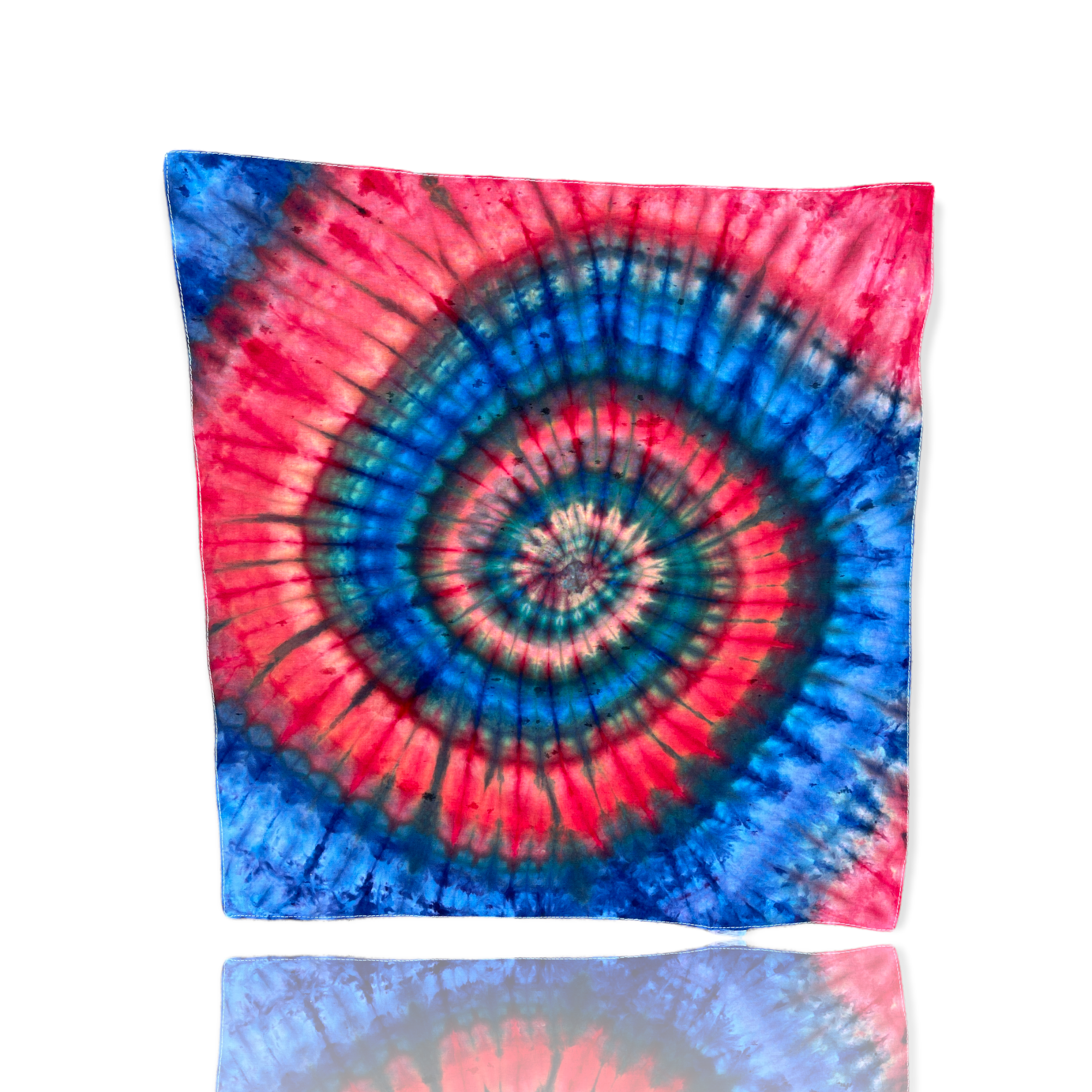 Tie Dye Bandana - Tie Dye Head Scarf, Headband - Handmade
