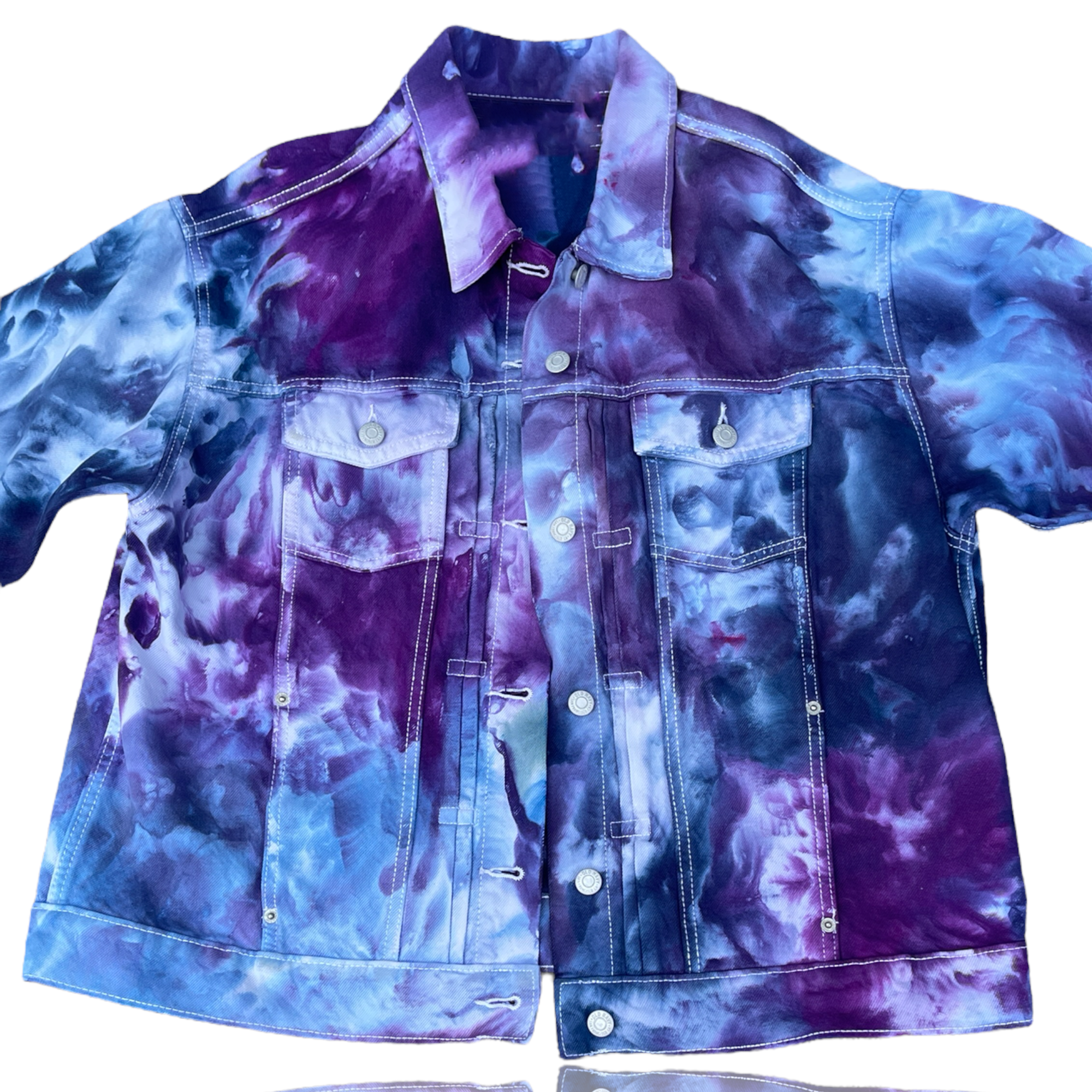 Purple Denim Jacket