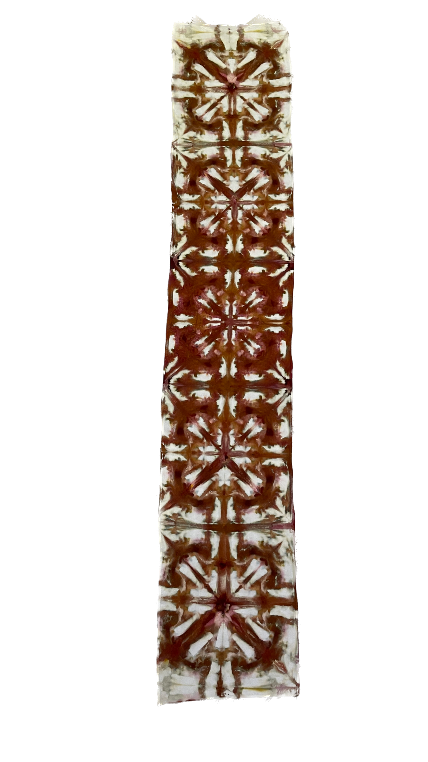 Neck Scarf, Ice Dyed Scarf, Tie Dye Scarf