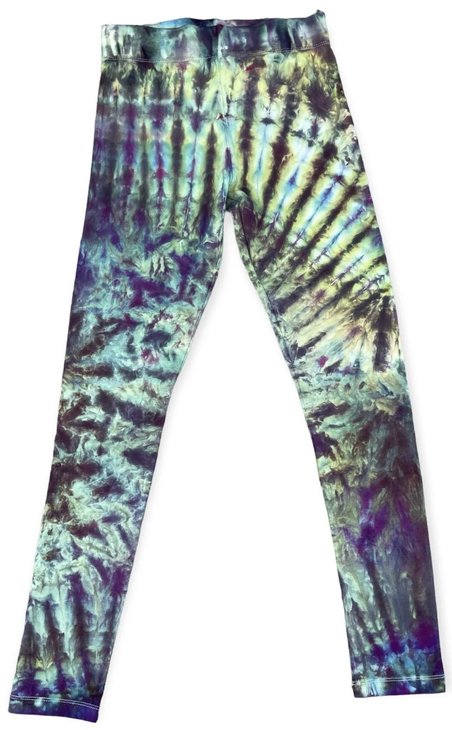 Tie Dye Leggings - High Waist -Medium