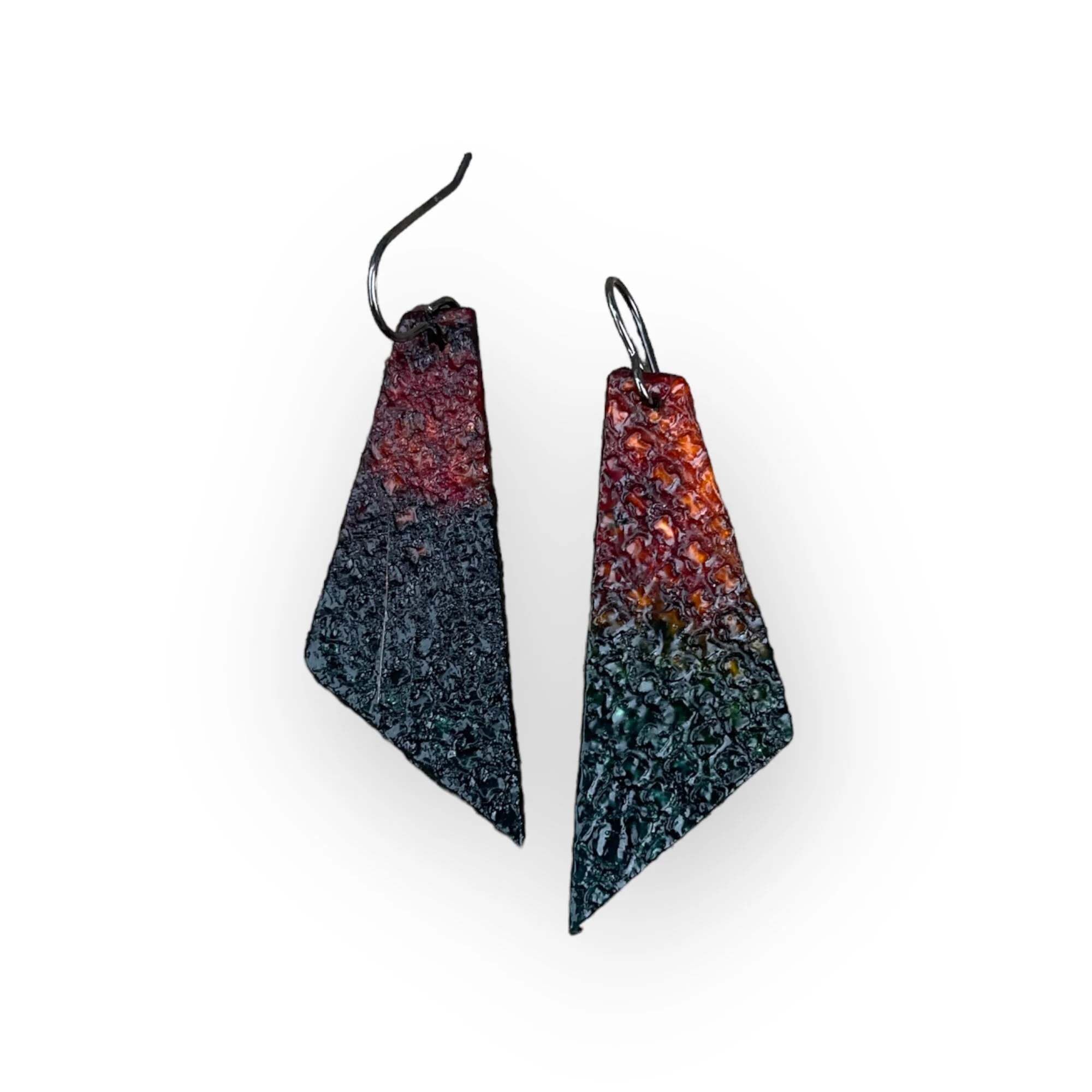 Tie Dye Earrings, Tie Dye Accessories, Festival Accessories