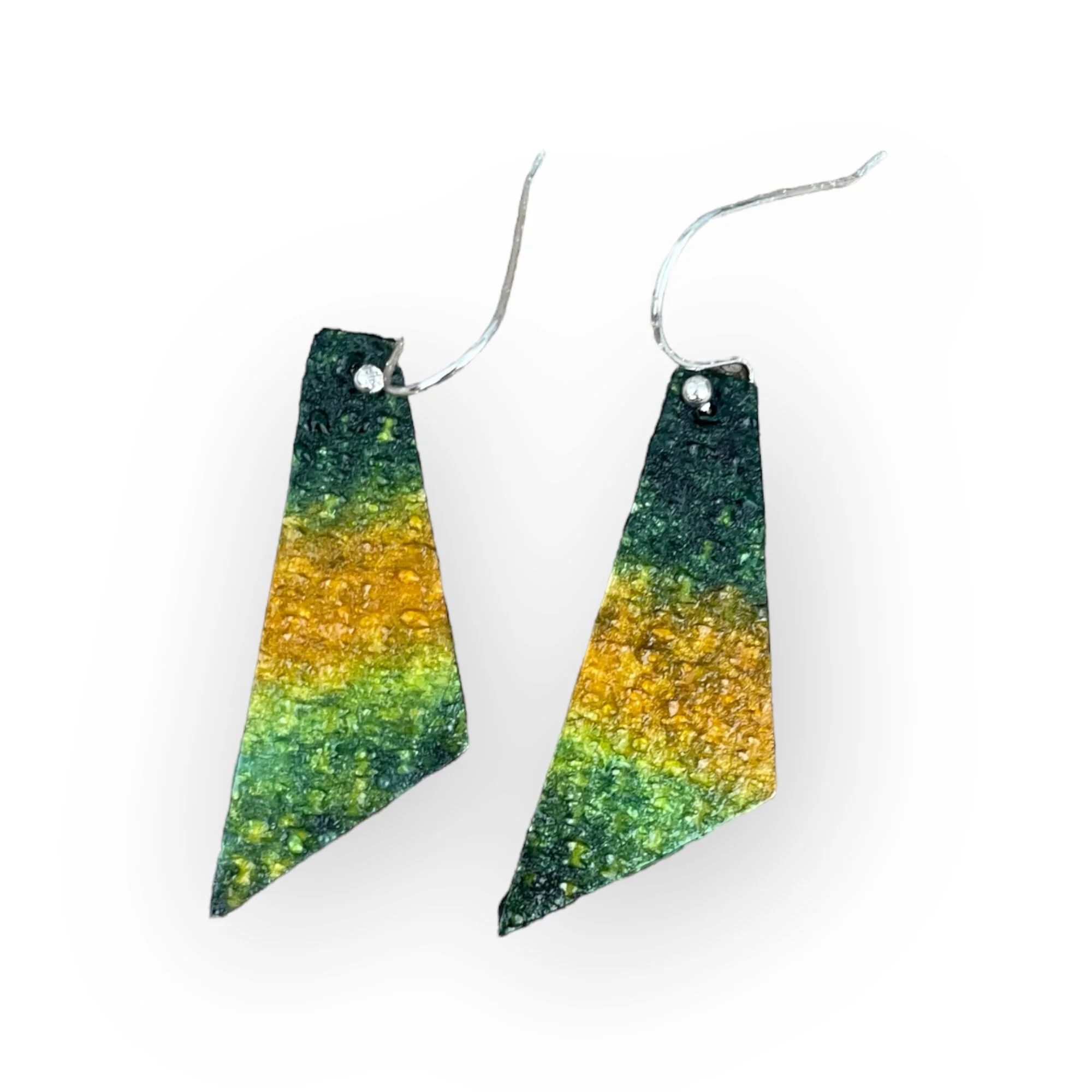 Tie Dye Earrings, Festival Wear