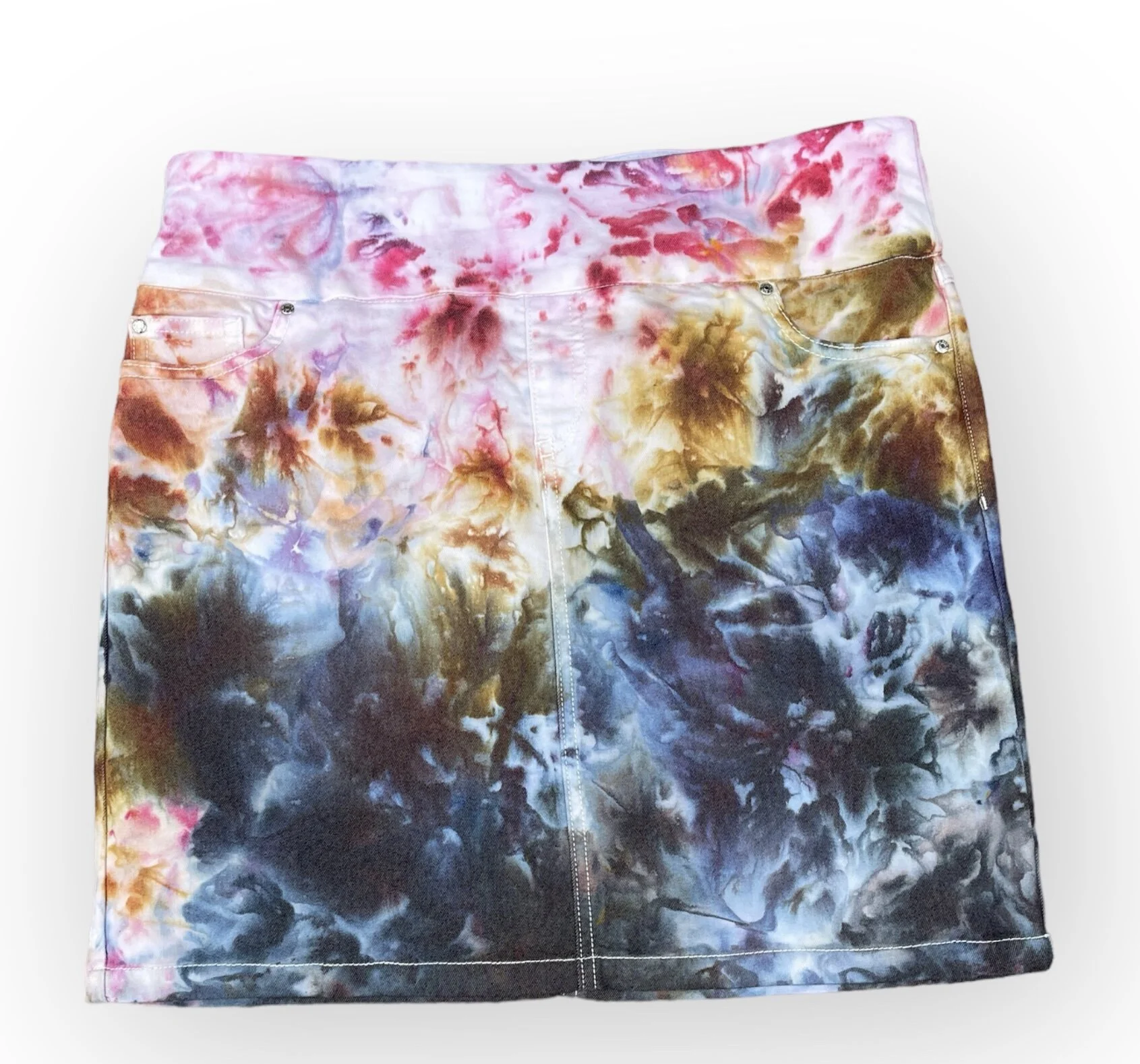 Womens Skort, Tie Dye Size Large