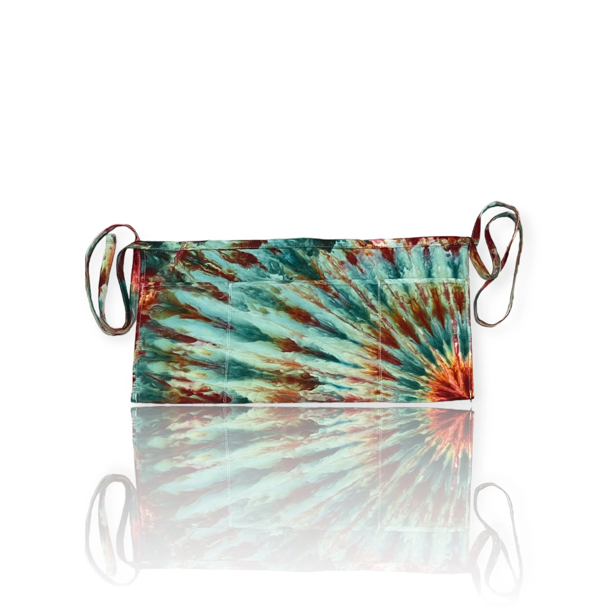 Crafters Apron, Vendor Craft Apron, Utility Apron, Unisex Adult Tie Dye Apron