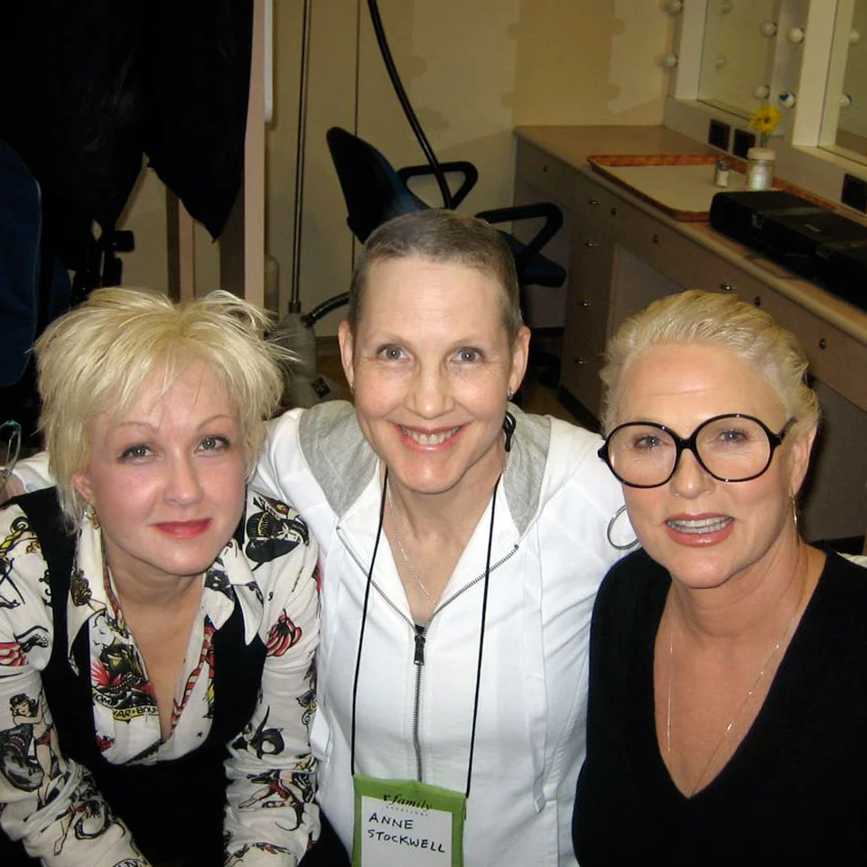   Cyndi Lauper, Sharon Gless and me&hellip;at sea!  