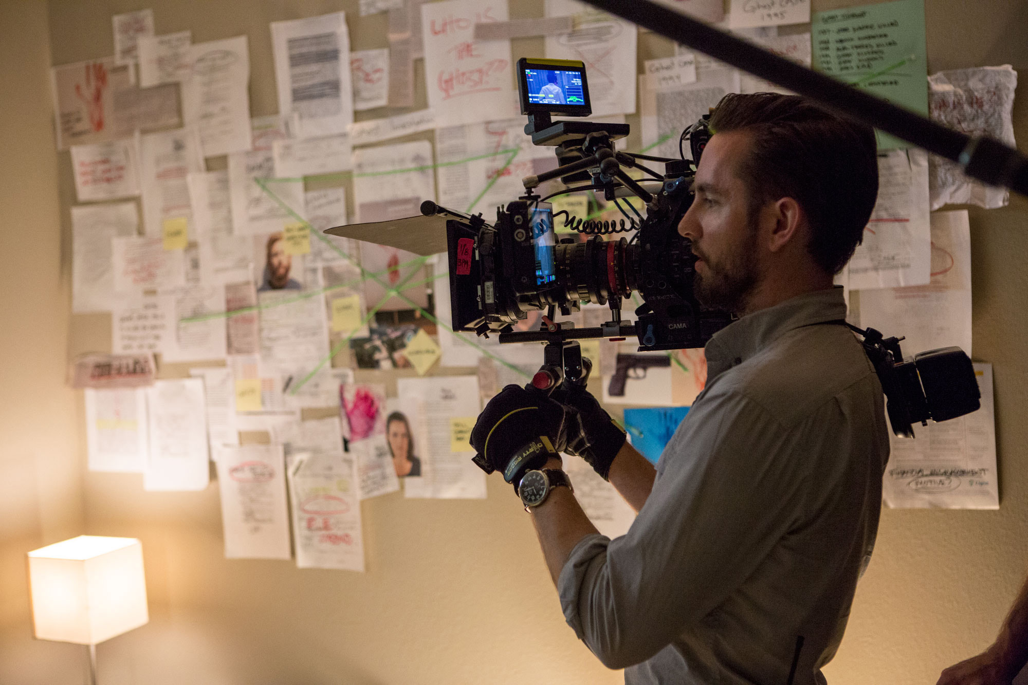 On set of SOUTH BEACH, which we shot on the Canon C300mkI in 1080p.
