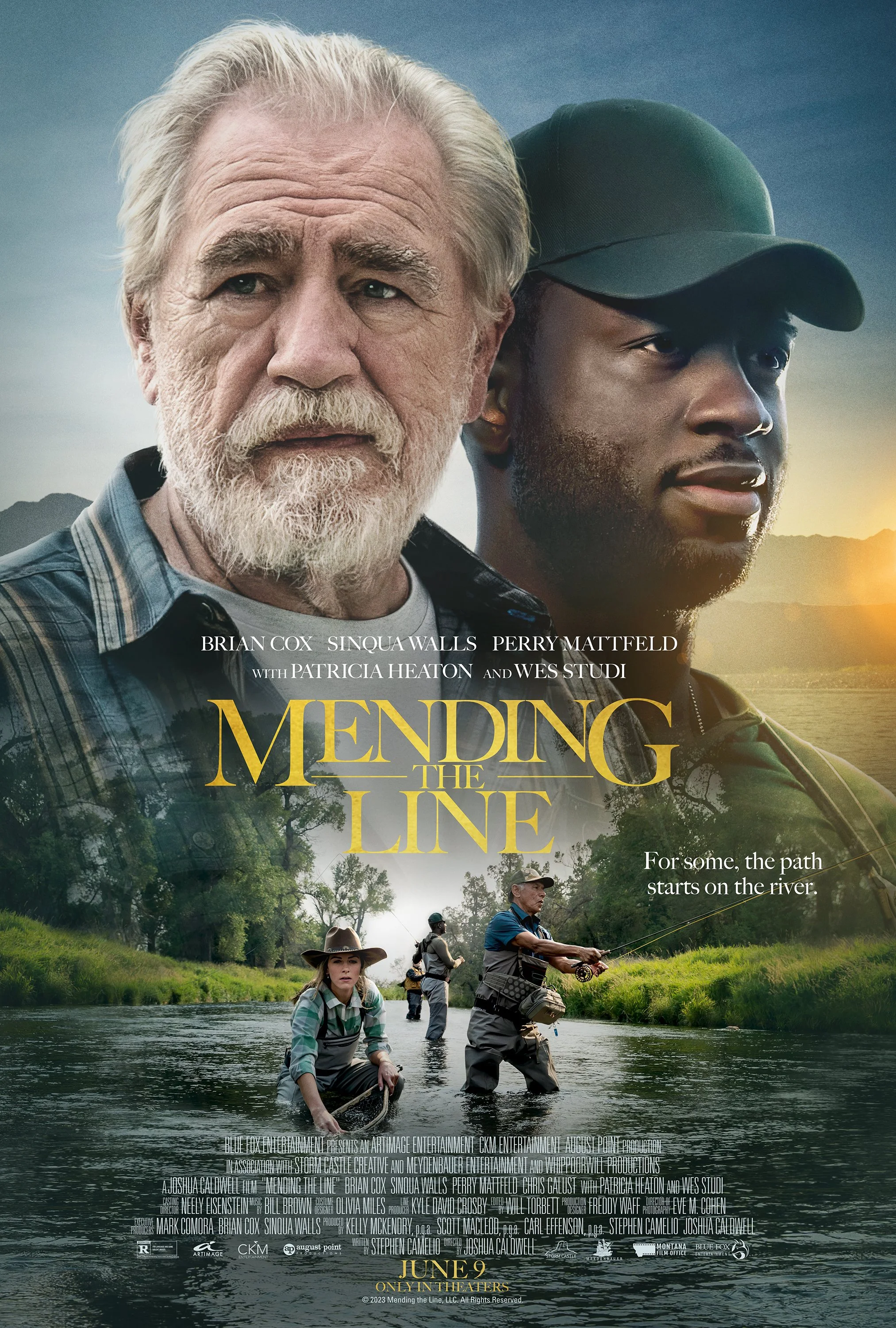 COLLIDER.com: Brian Cox Teaches Fly Fishing to Sinqua Walls in First 'Mending The Line' Trailer [Exclusive]