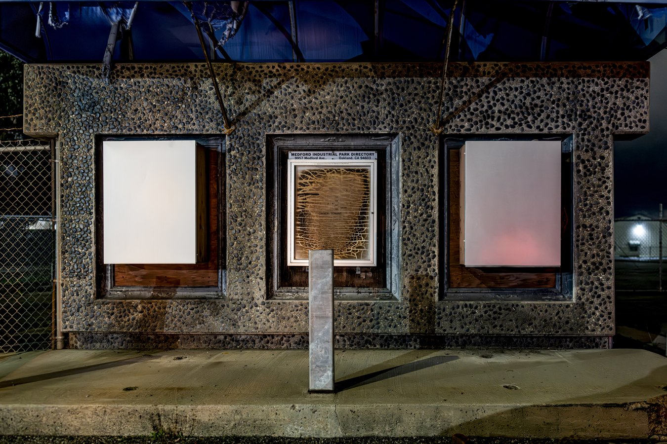 Three Panels, Oakland, 2025