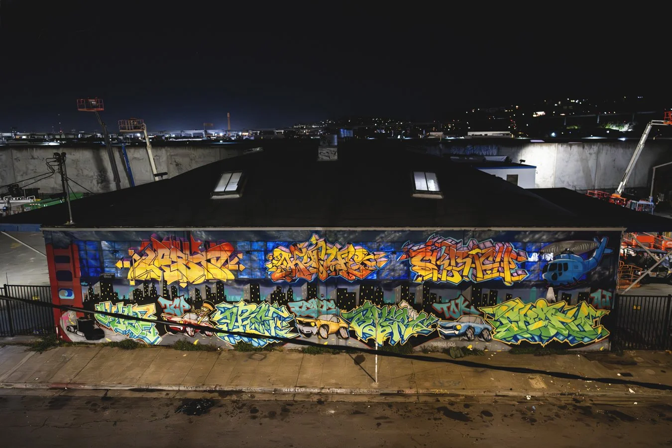 Night Mural, San Francisco, 2025