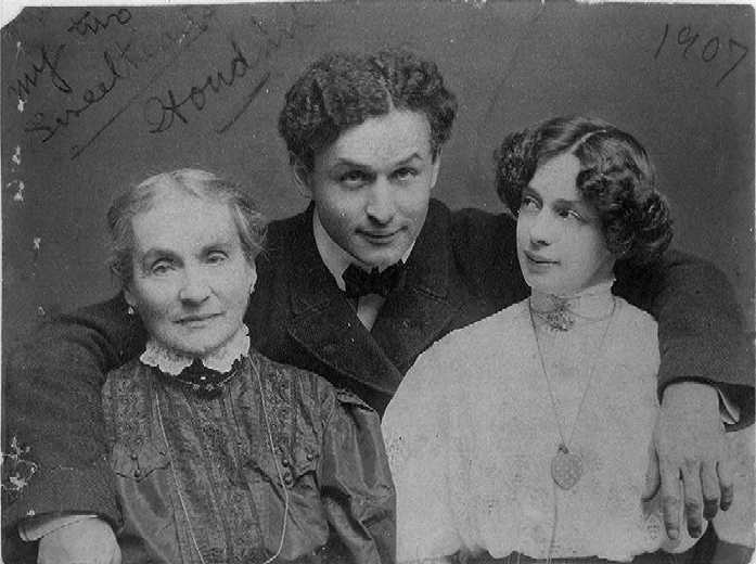 Houdini, his mother, and Bess 