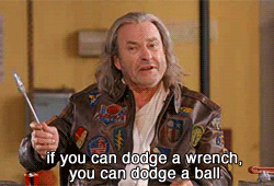 THIS SENTENCE COULD BE TAKEN LITERALLY! I WANT TO DODGE BALLS! LOTS AND LOTS OF BALLS!!! 