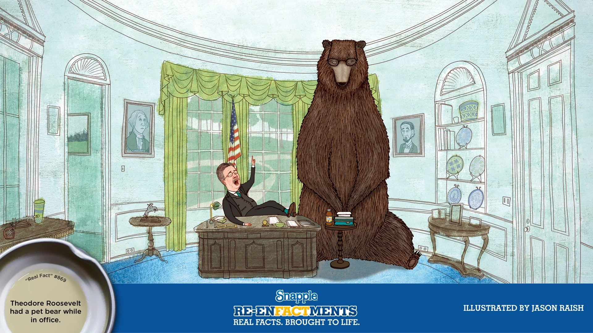 SNAPPLE Re-enFACTment - Jason Raish