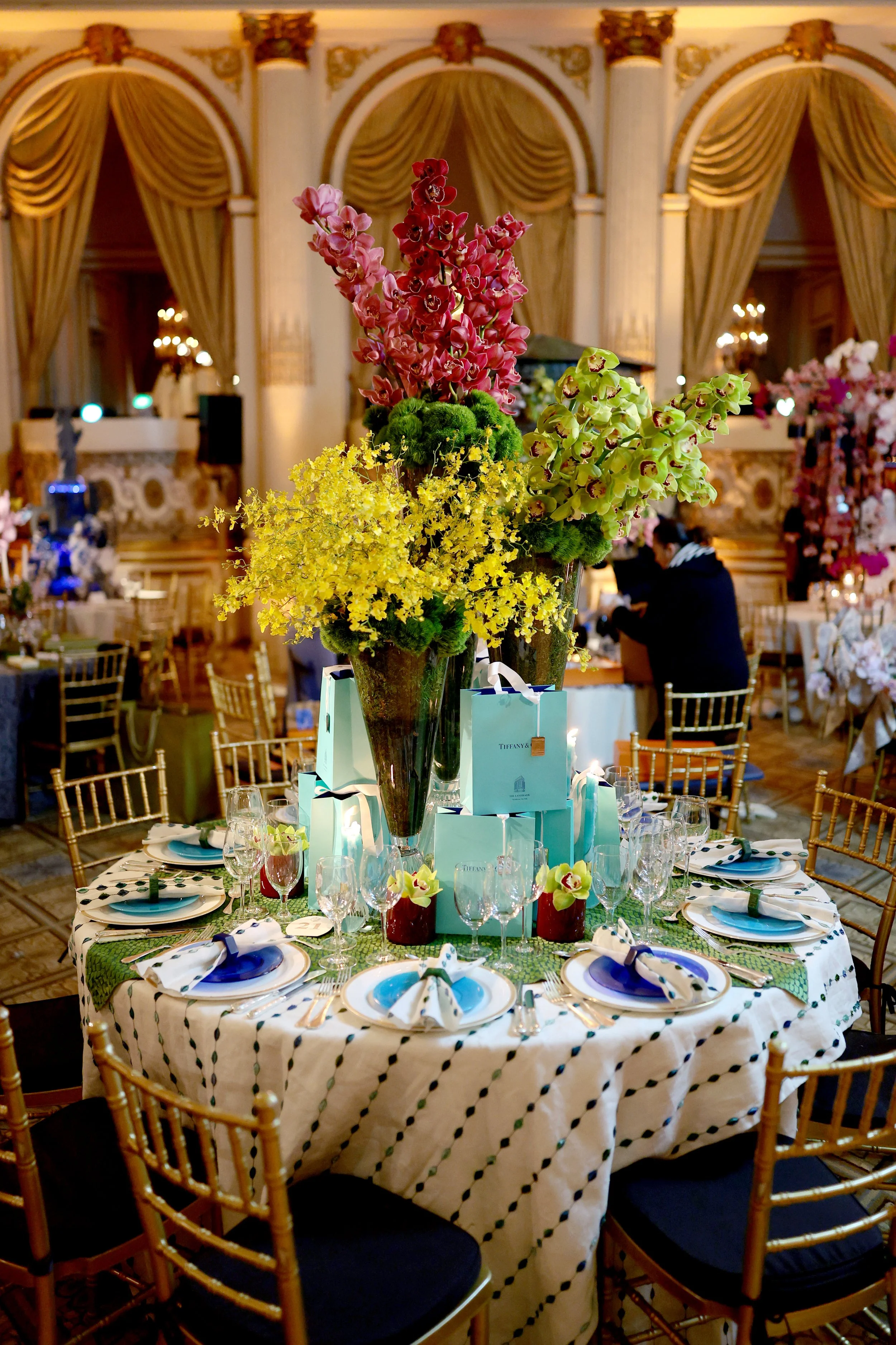 An Evening at the New York Botanical Garden Orchid Dinner