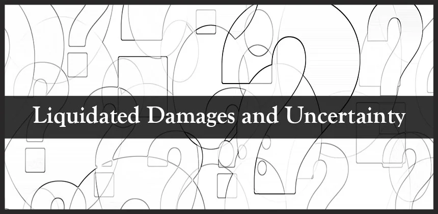 A liquidated damages clause is a provision that sometimes appears in contracts when it would be difficult for one party to the agreement to calculate damages should the other party decide to breach the contract. Before you decide to use a liquidated damages provision in your next agreement or sign off on an existing liquidated damages clause, it's important to make sure the clause is drafted properly. Contract Cordero Law to ensure your liquidated damages provision is valid. 