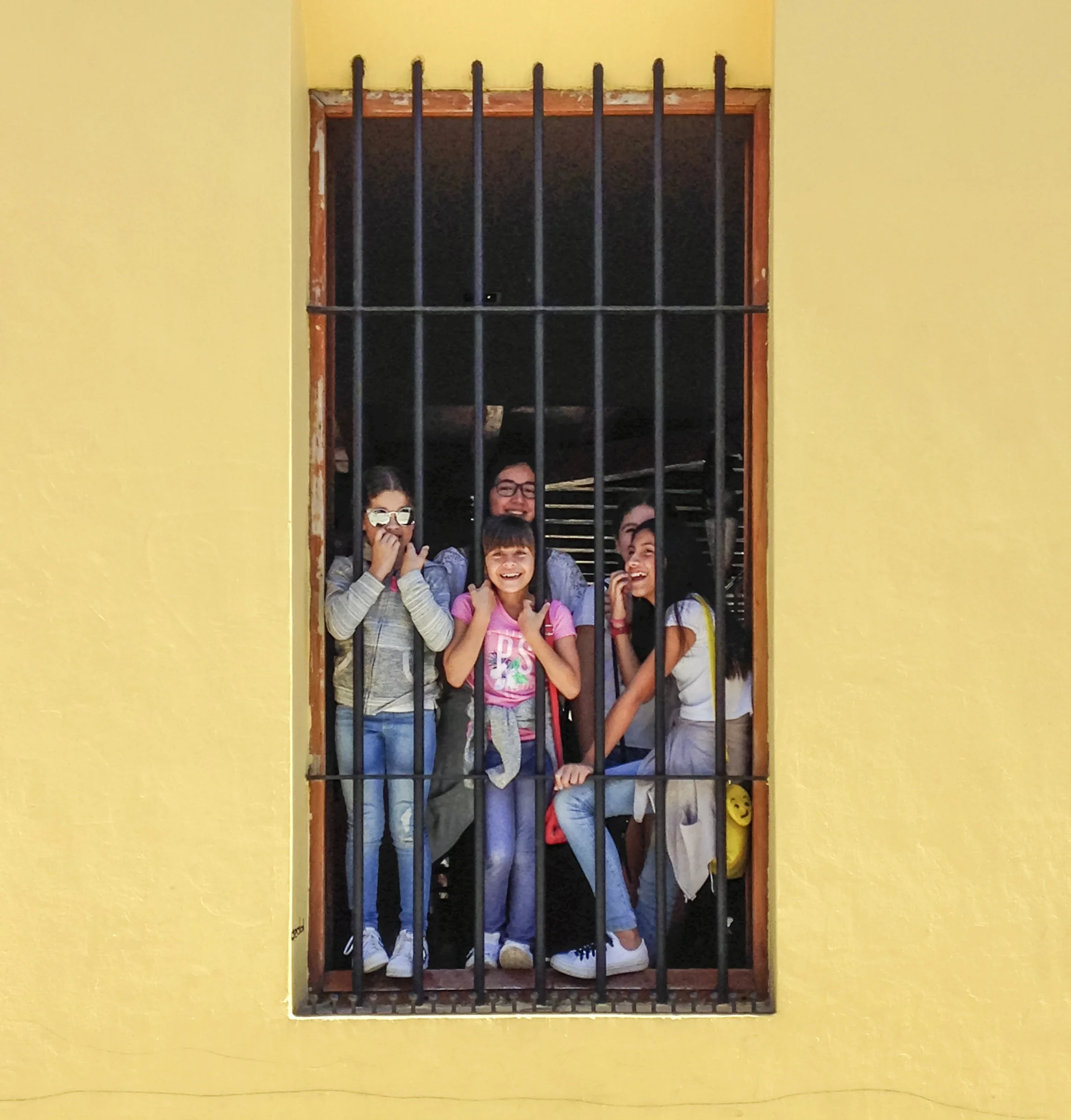 Girls in Oaxaca, Mexico