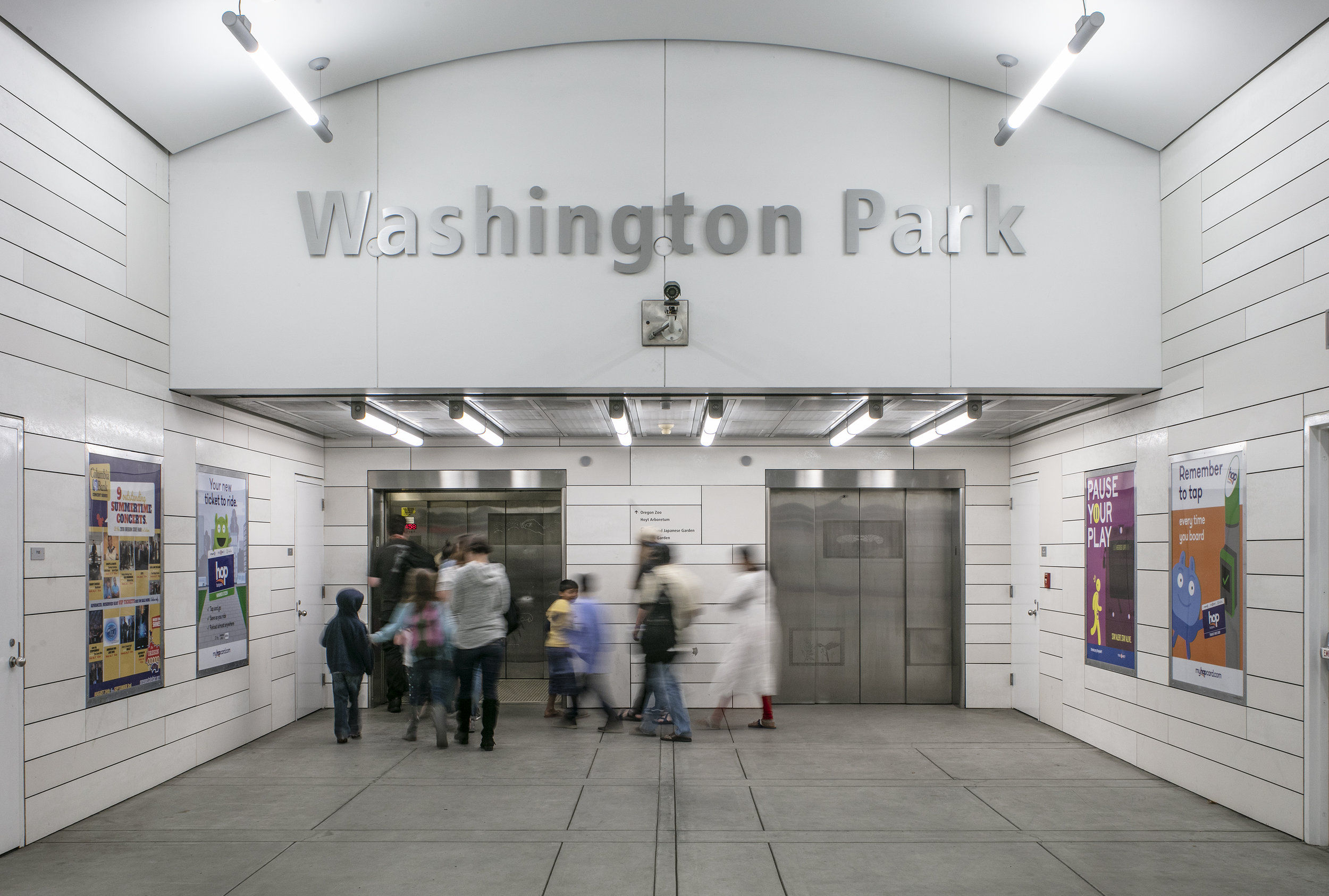  Washington Park MAX Stop  ZGF + Mayer Reed 