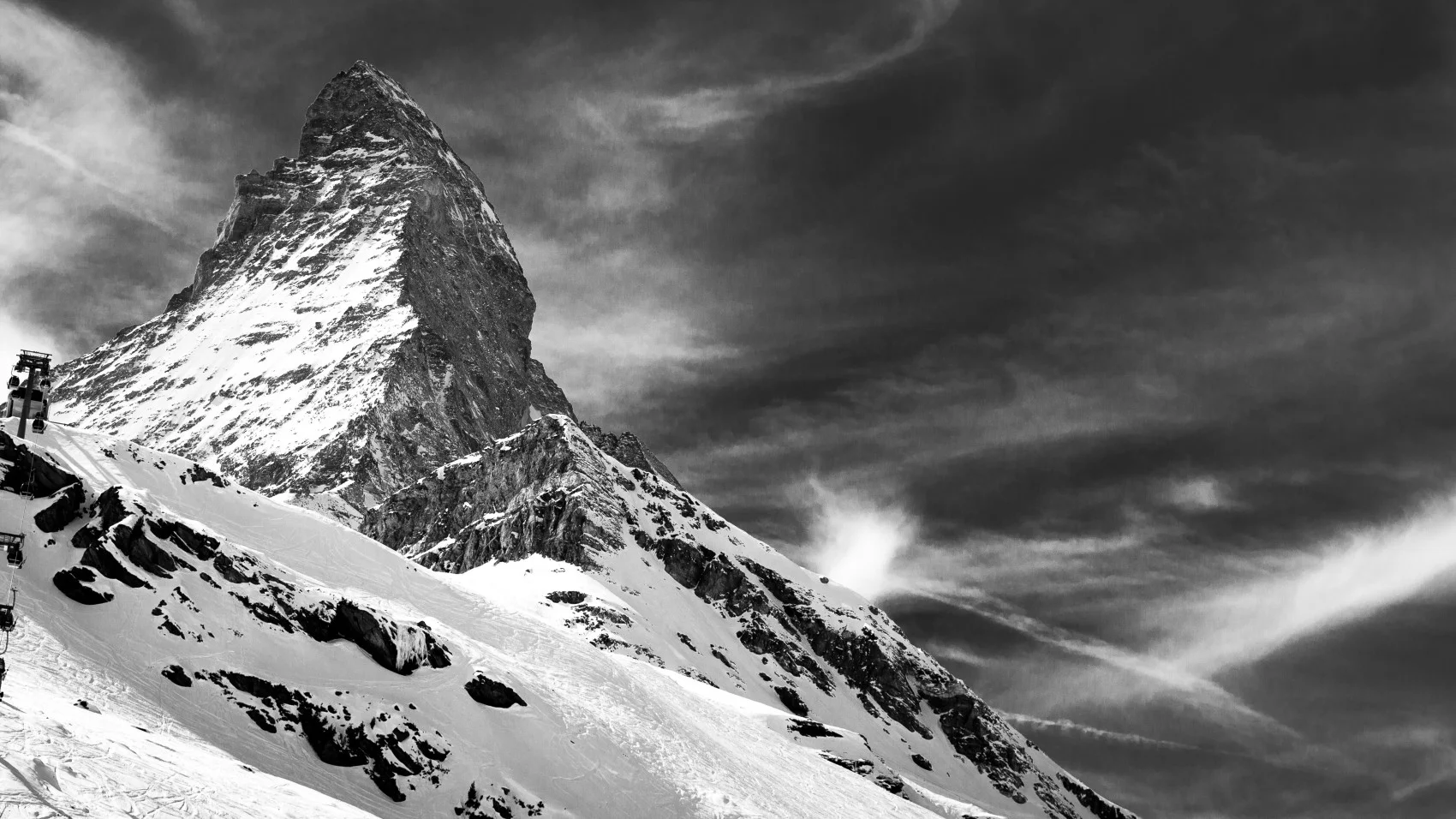 matterhornblackandwhite