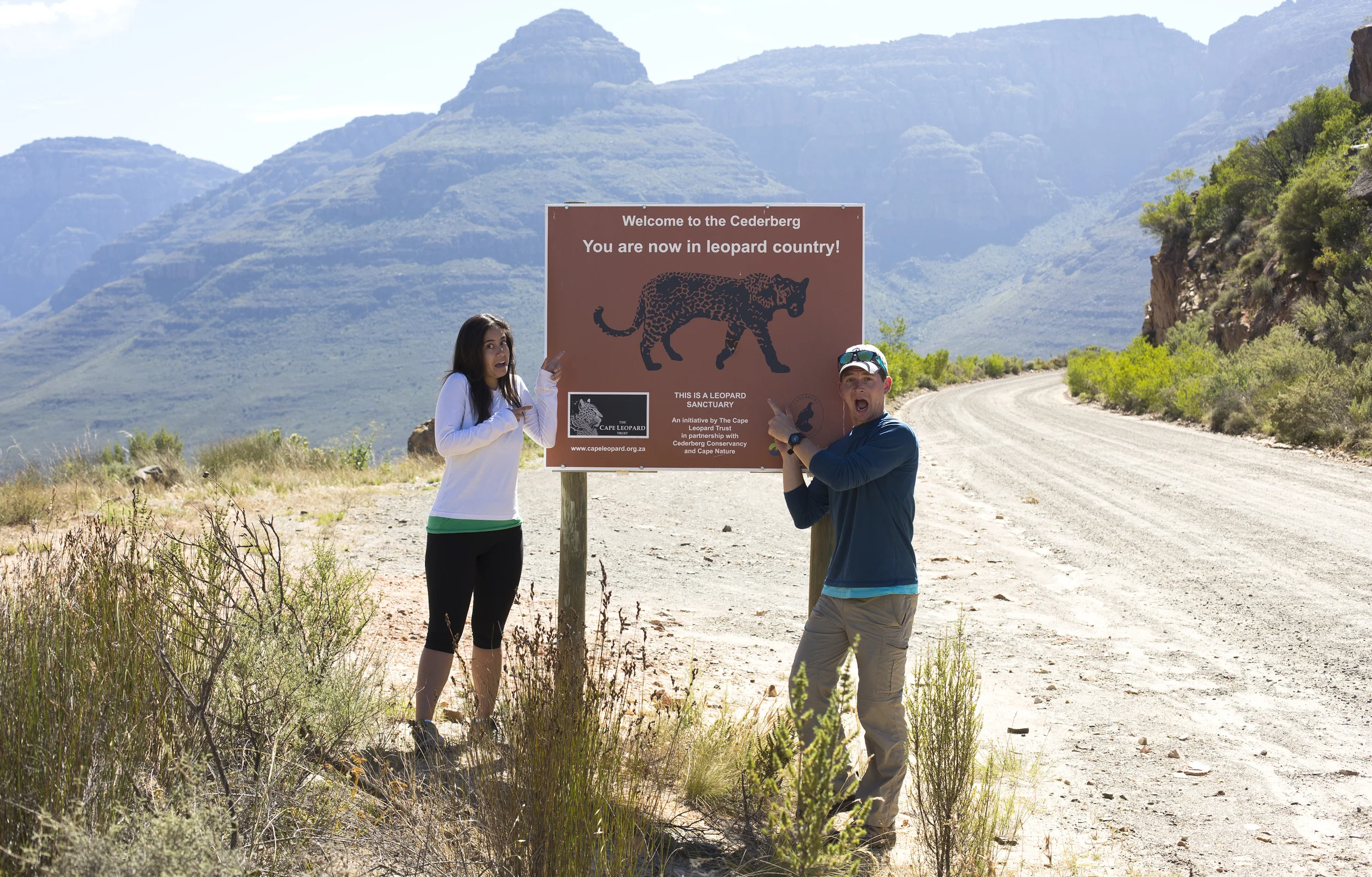Cederberg Leopard Sign