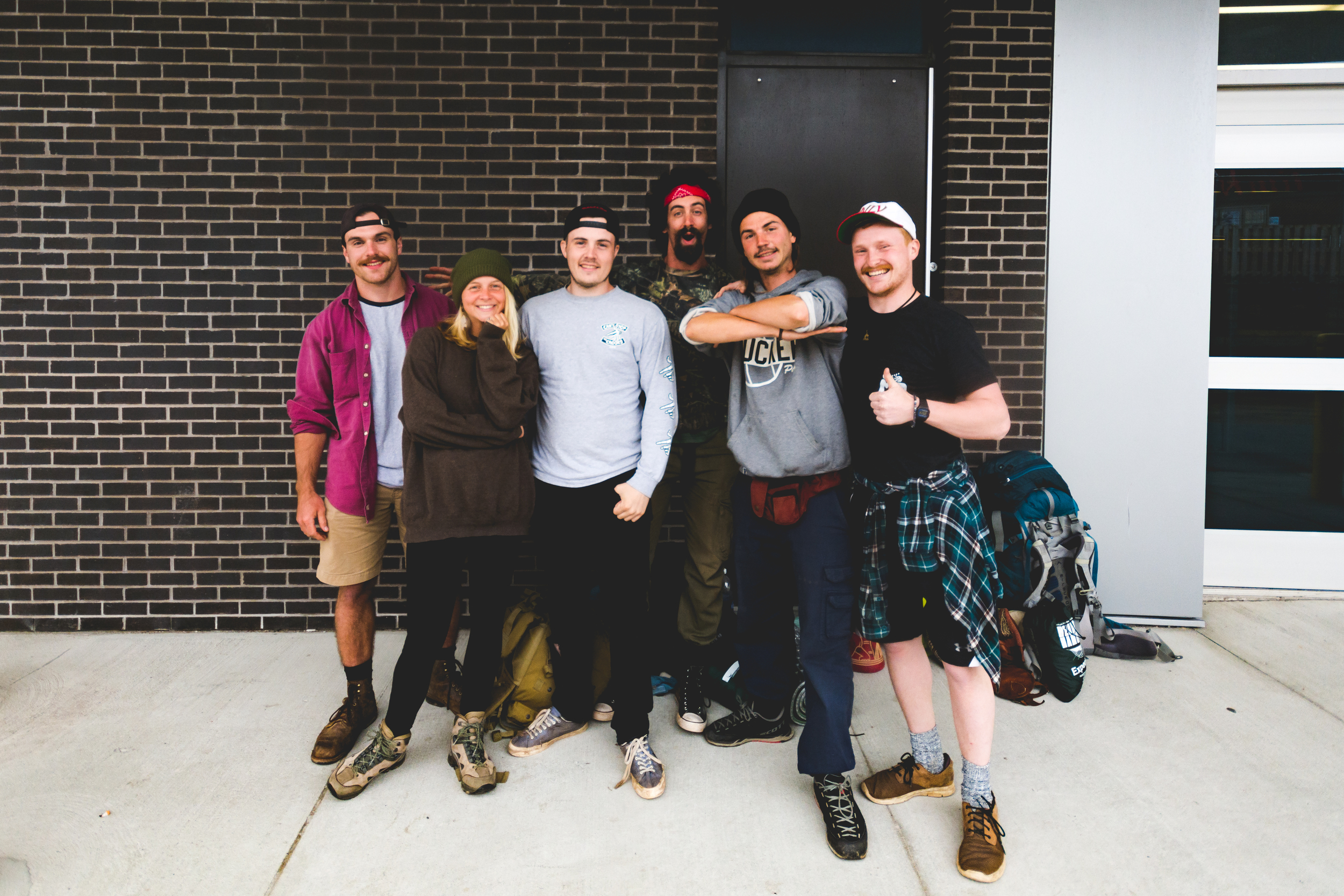 Left to Right - Tristan, Anja, Myself, Alex, Patrick, and Dave.