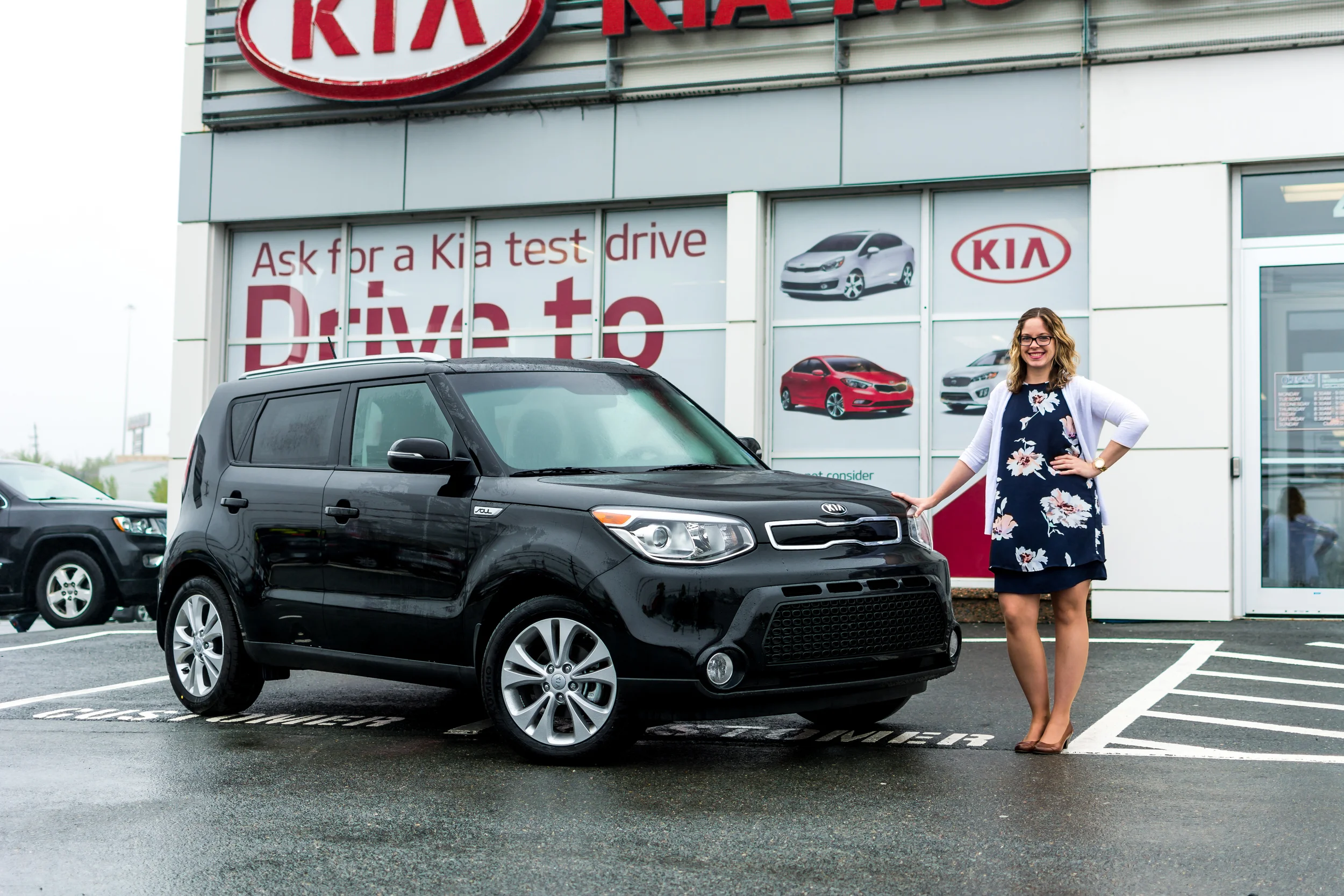 Black Kia Soul Photograph Halifax Nova Scotia